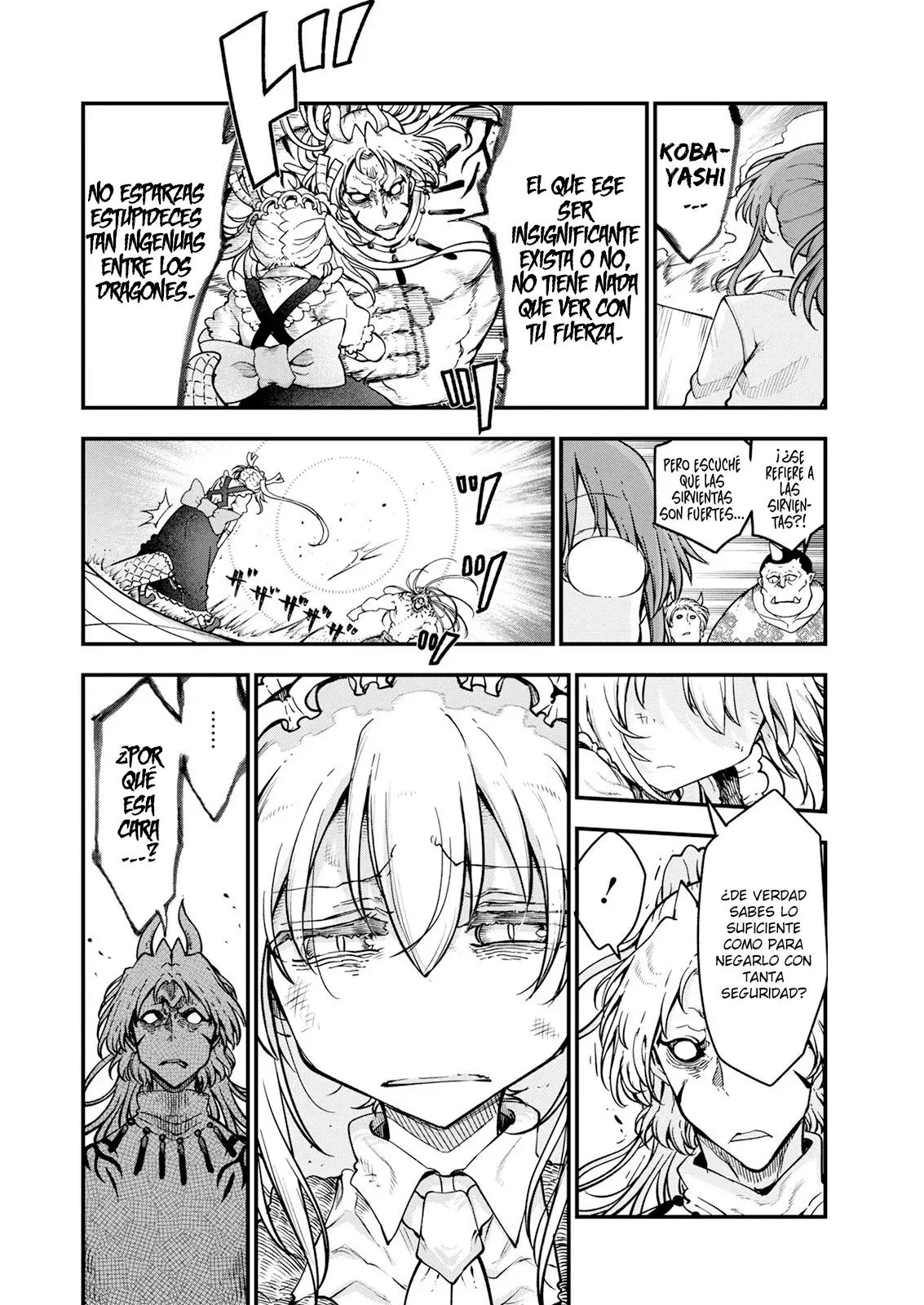 Kobayashi-san Chi no Maid Dragon Capítulo 148 - Página 6 en español