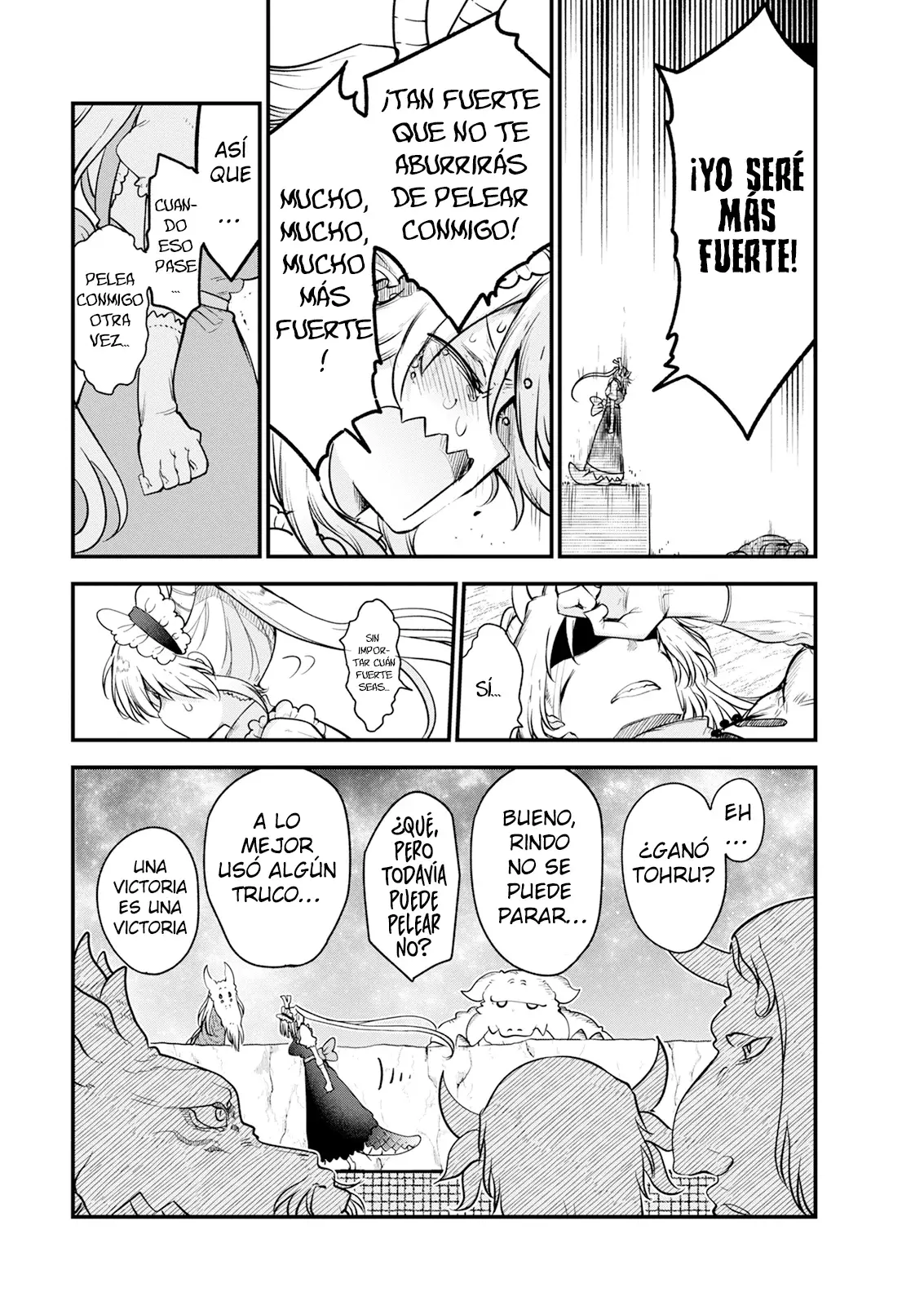 Kobayashi-san Chi no Maid Dragon Capítulo 149 - Página 11 en español