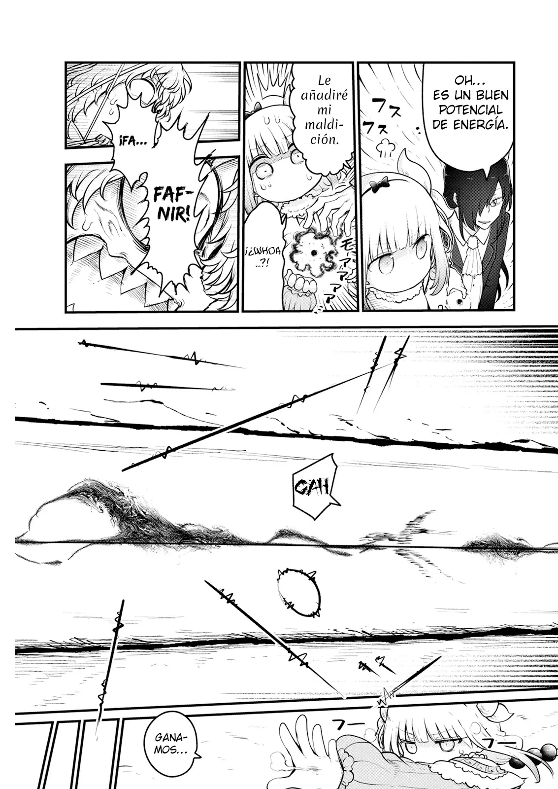Kobayashi-san Chi no Maid Dragon Capítulo 149 - Página 8 en español