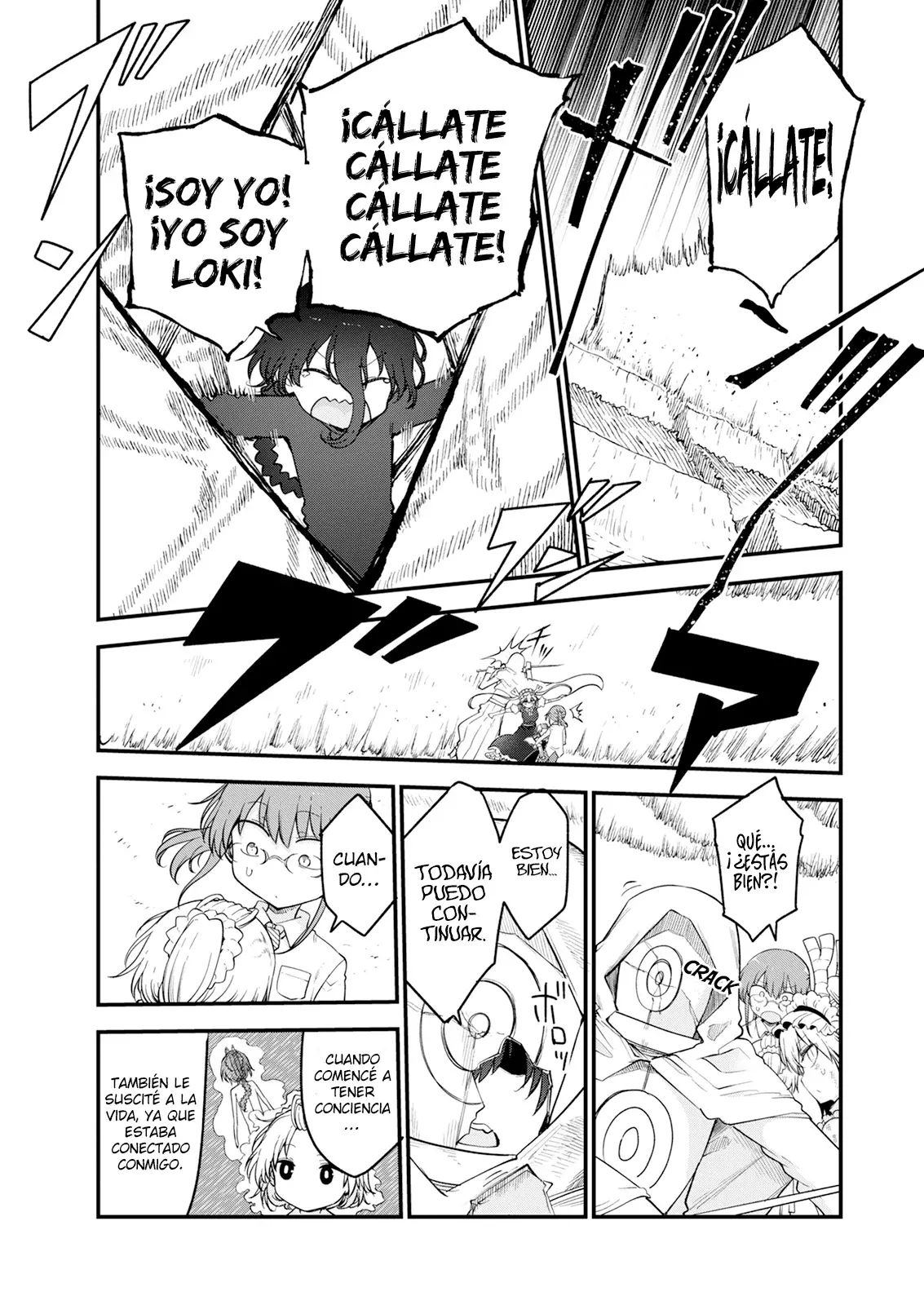 Kobayashi-san Chi no Maid Dragon Capítulo 150 - Página 14 en español
