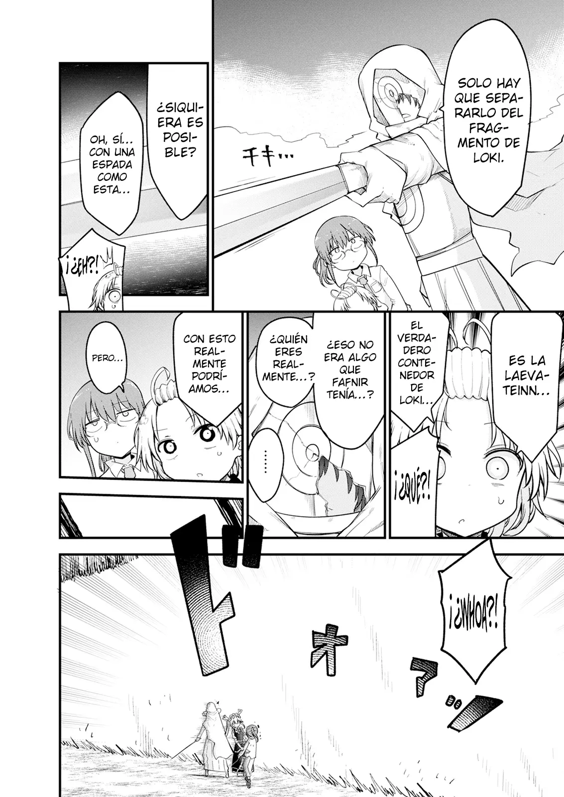 Kobayashi-san Chi no Maid Dragon Capítulo 150 - Página 16 en español