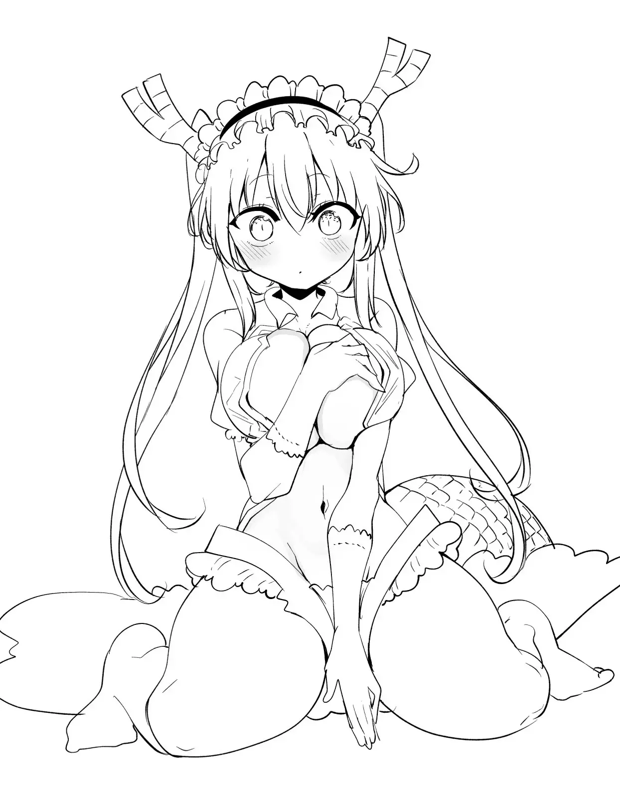 Kobayashi-san Chi no Maid Dragon Capítulo 150 - Página 19 en español