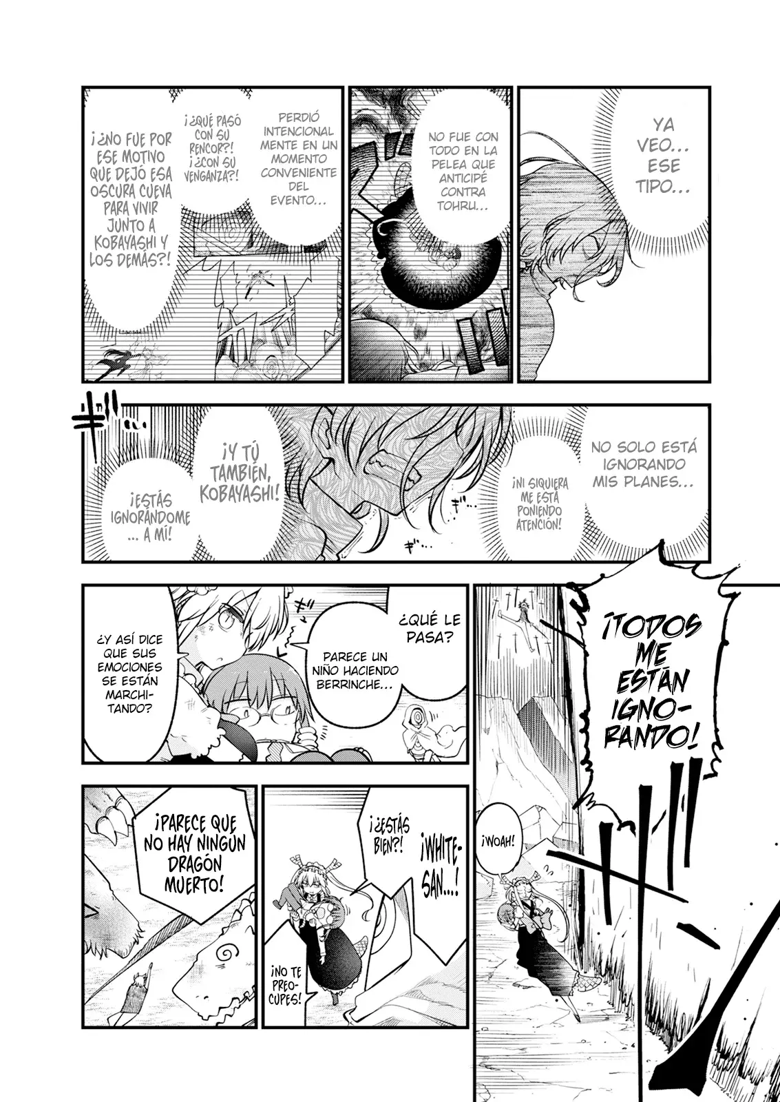 Kobayashi-san Chi no Maid Dragon Capítulo 150 - Página 6 en español