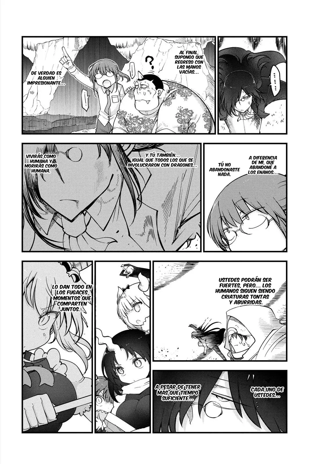 Kobayashi-san Chi no Maid Dragon Capítulo 151 - Página 3 en español