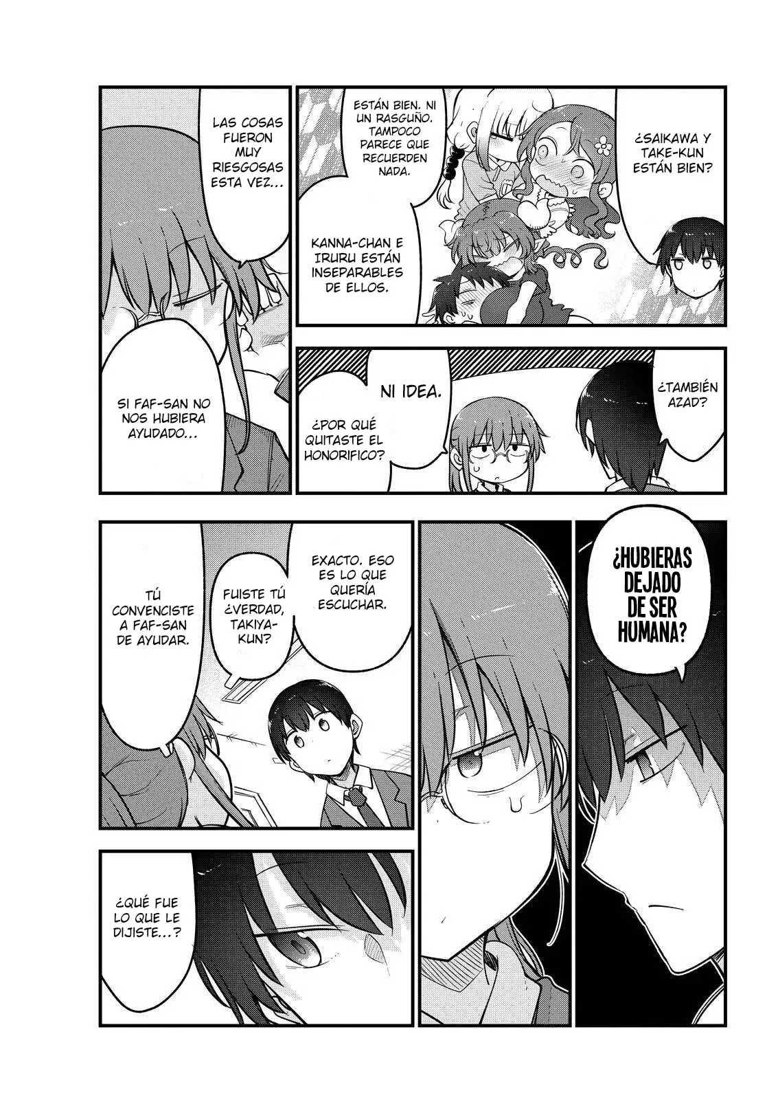Kobayashi-san Chi no Maid Dragon Capítulo 152 - Página 6 en español