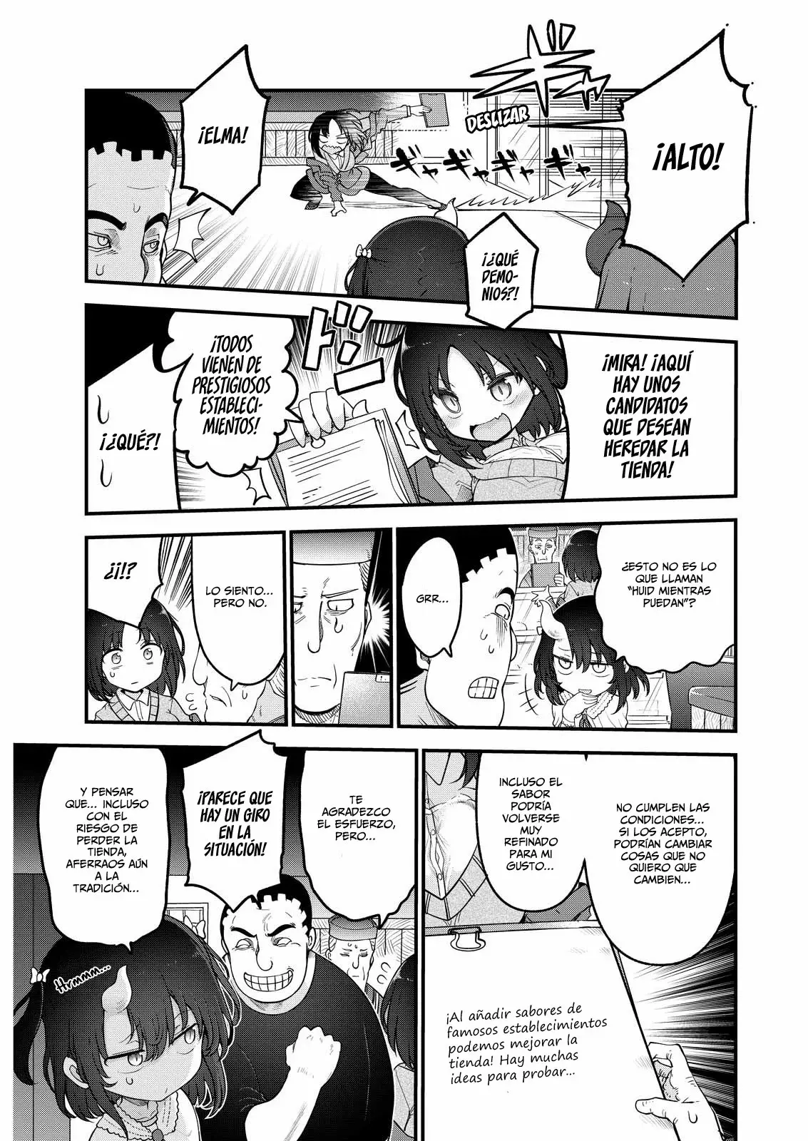 Kobayashi-san Chi no Maid Dragon Capítulo 154 - Página 10 en español