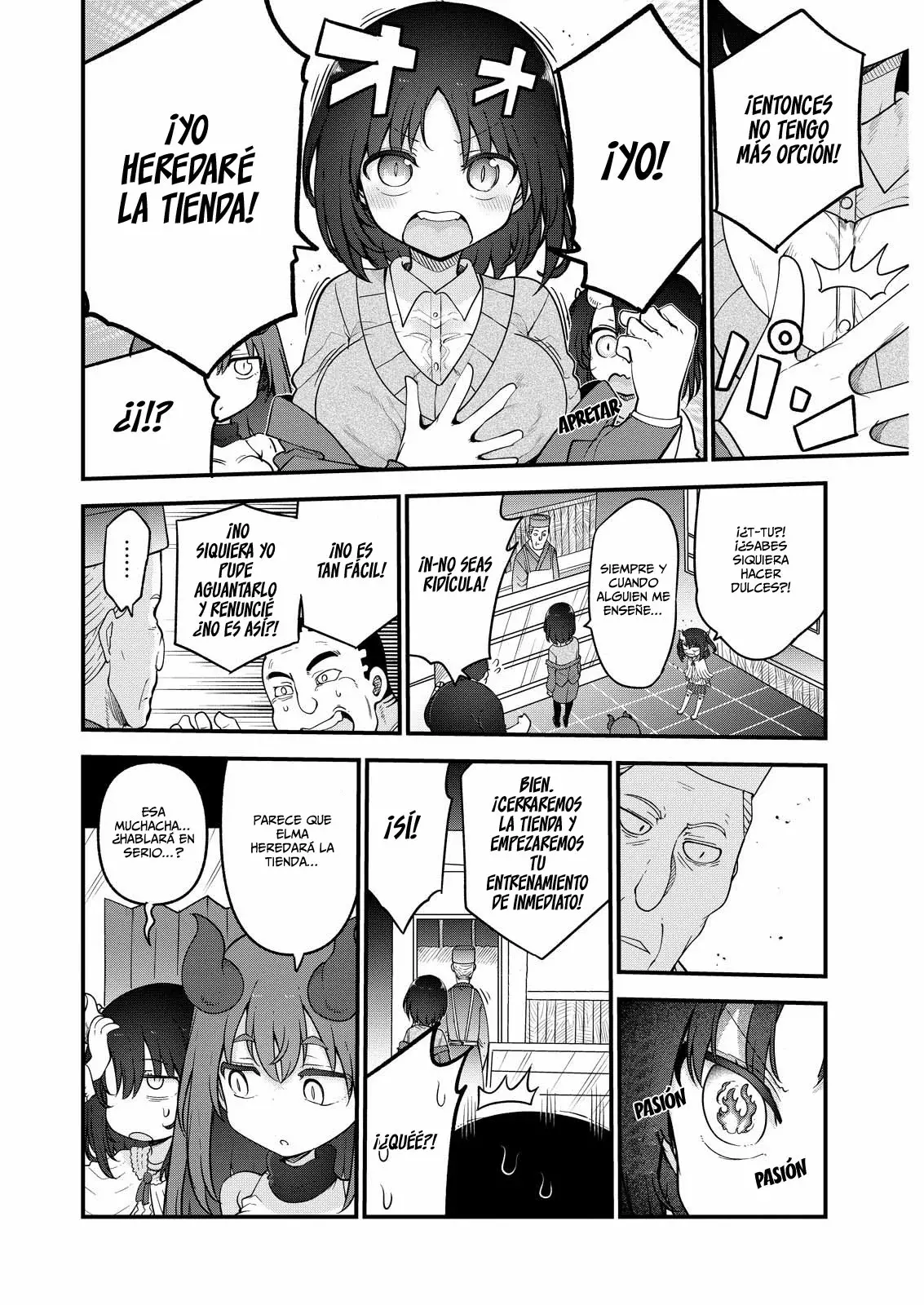 Kobayashi-san Chi no Maid Dragon Capítulo 154 - Página 11 en español