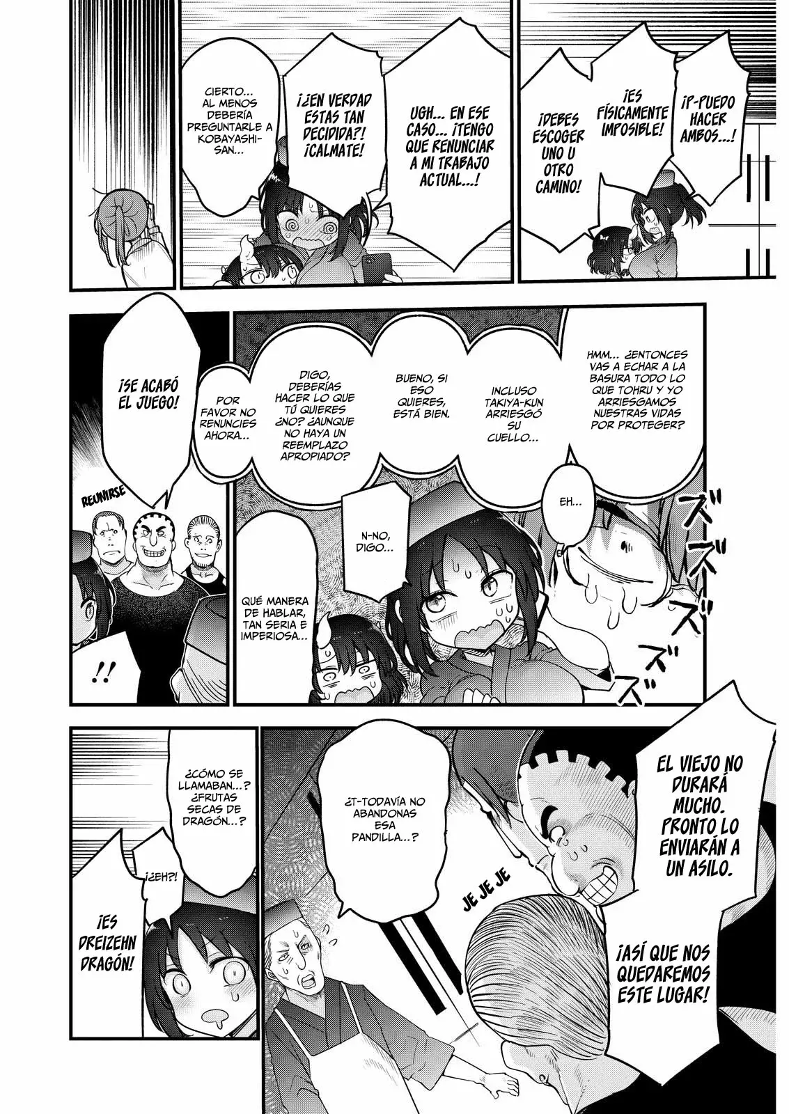 Kobayashi-san Chi no Maid Dragon Capítulo 154 - Página 13 en español