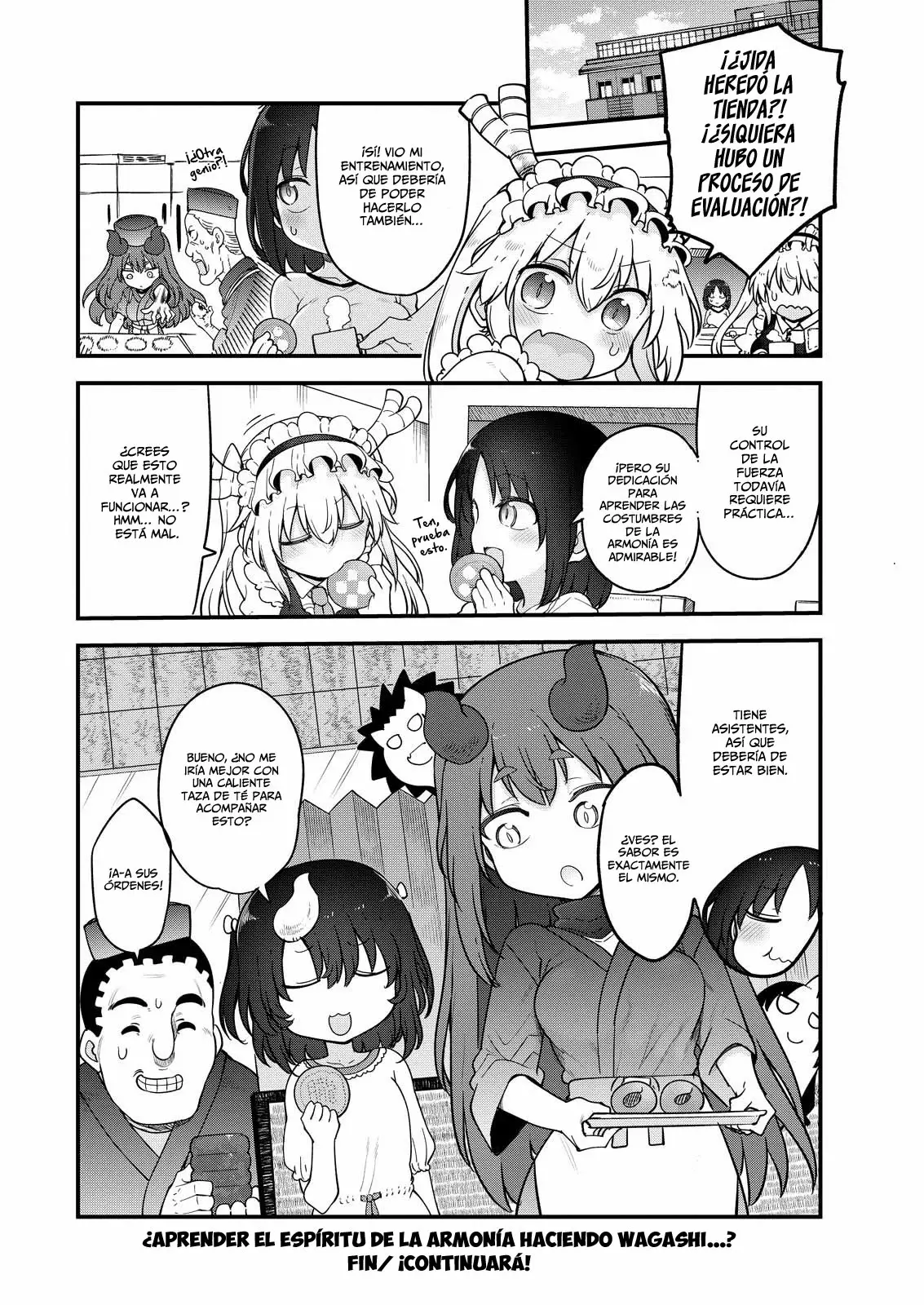 Kobayashi-san Chi no Maid Dragon Capítulo 154 - Página 15 en español