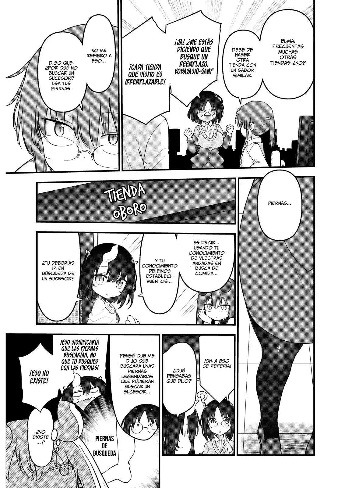 Kobayashi-san Chi no Maid Dragon Capítulo 154 - Página 6 en español