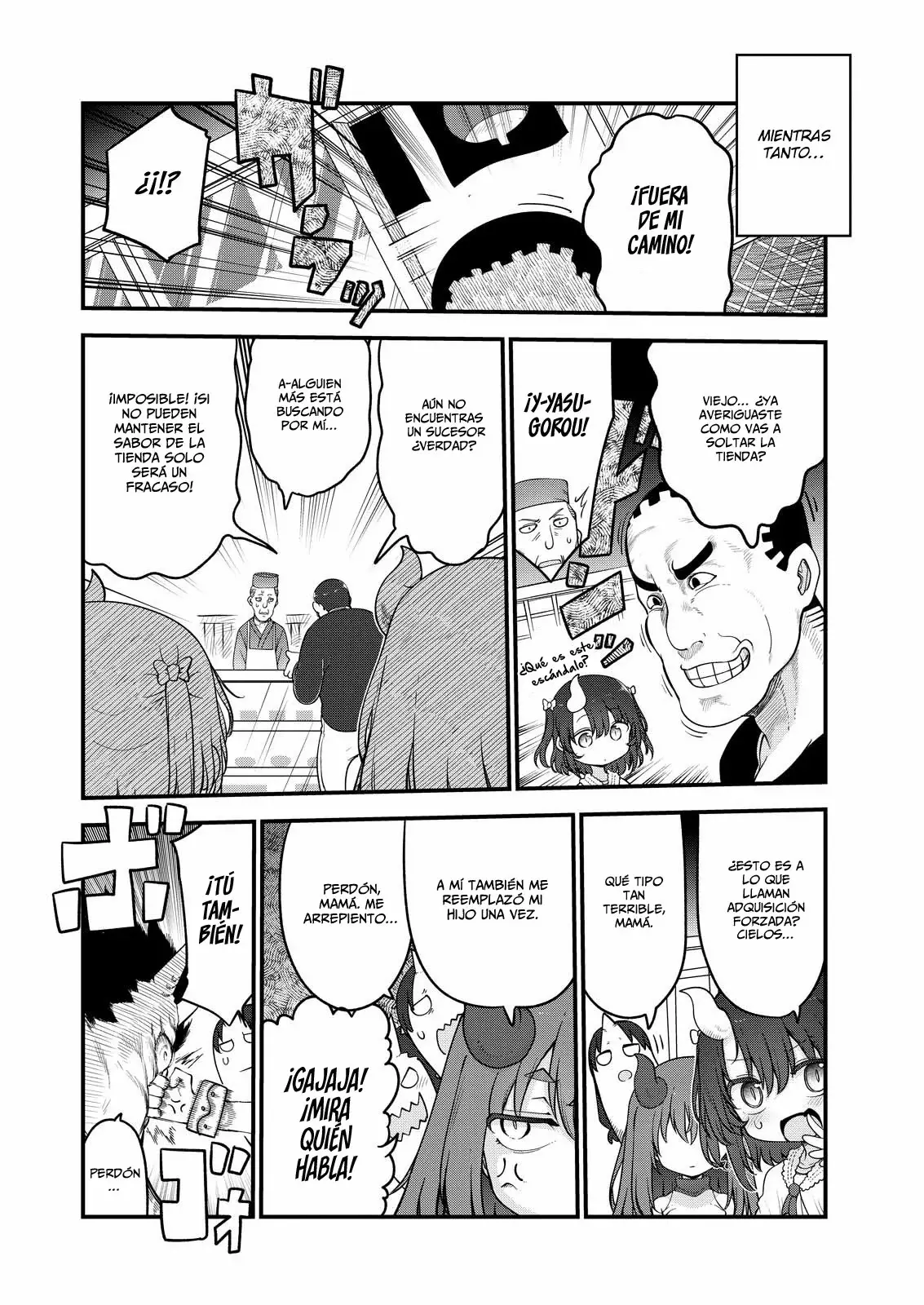 Kobayashi-san Chi no Maid Dragon Capítulo 154 - Página 9 en español