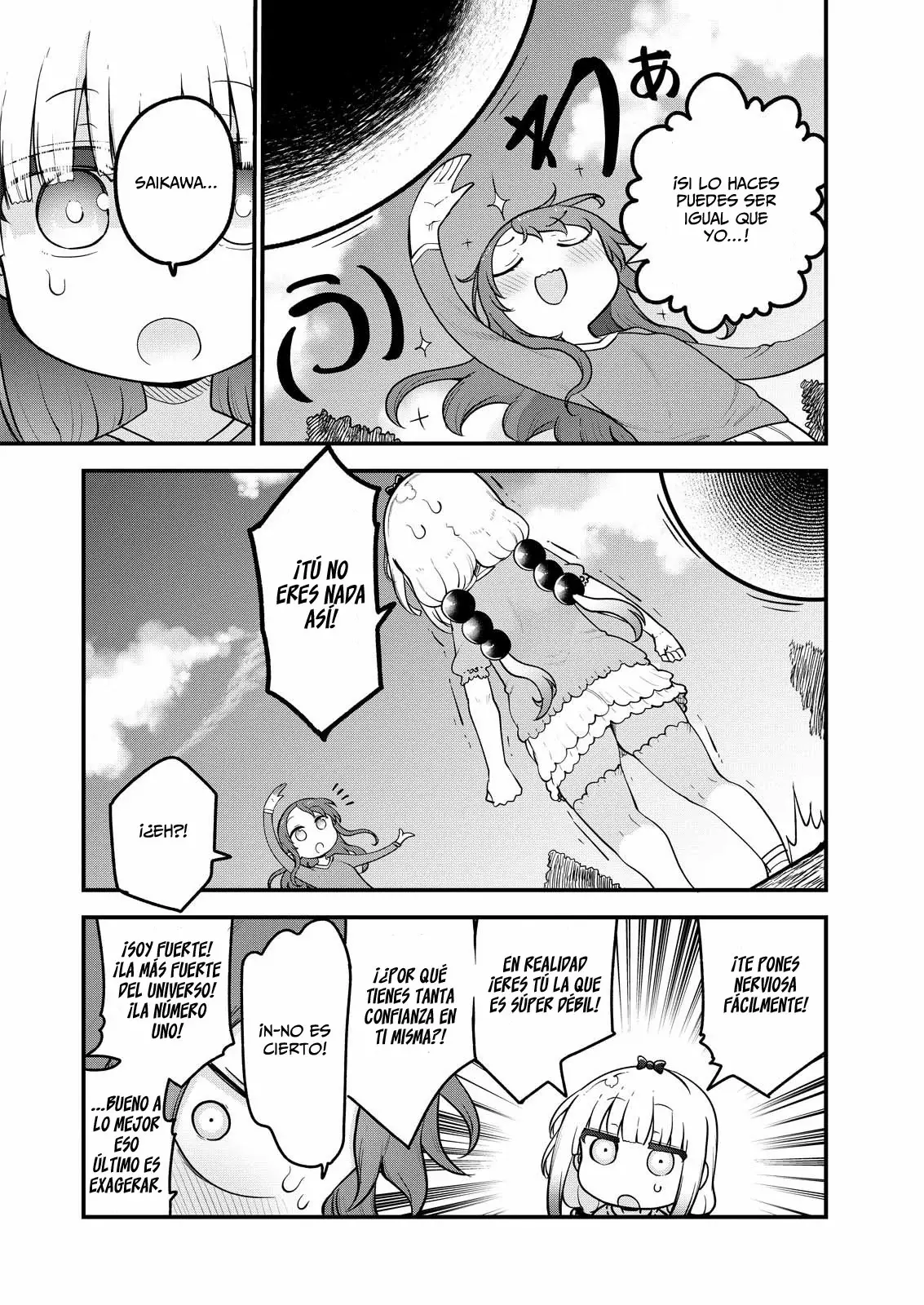 Kobayashi-san Chi no Maid Dragon Capítulo 155 - Página 15 en español
