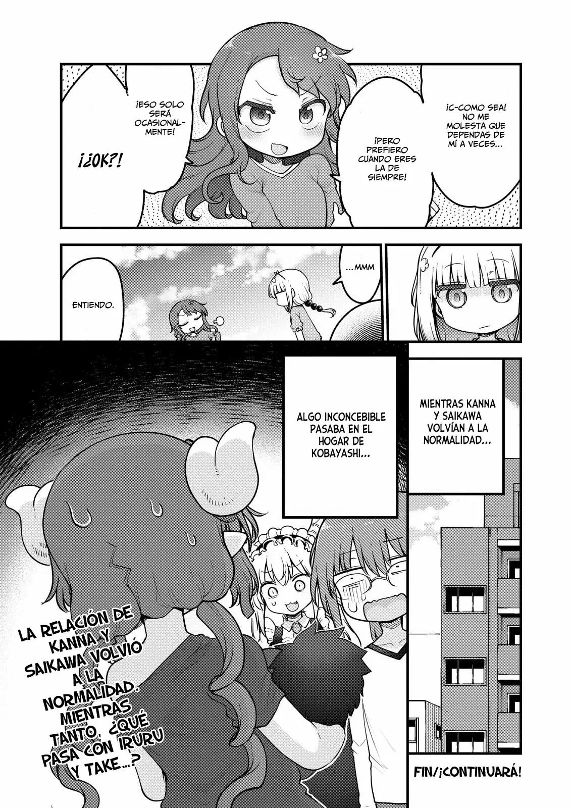 Kobayashi-san Chi no Maid Dragon Capítulo 155 - Página 16 en español