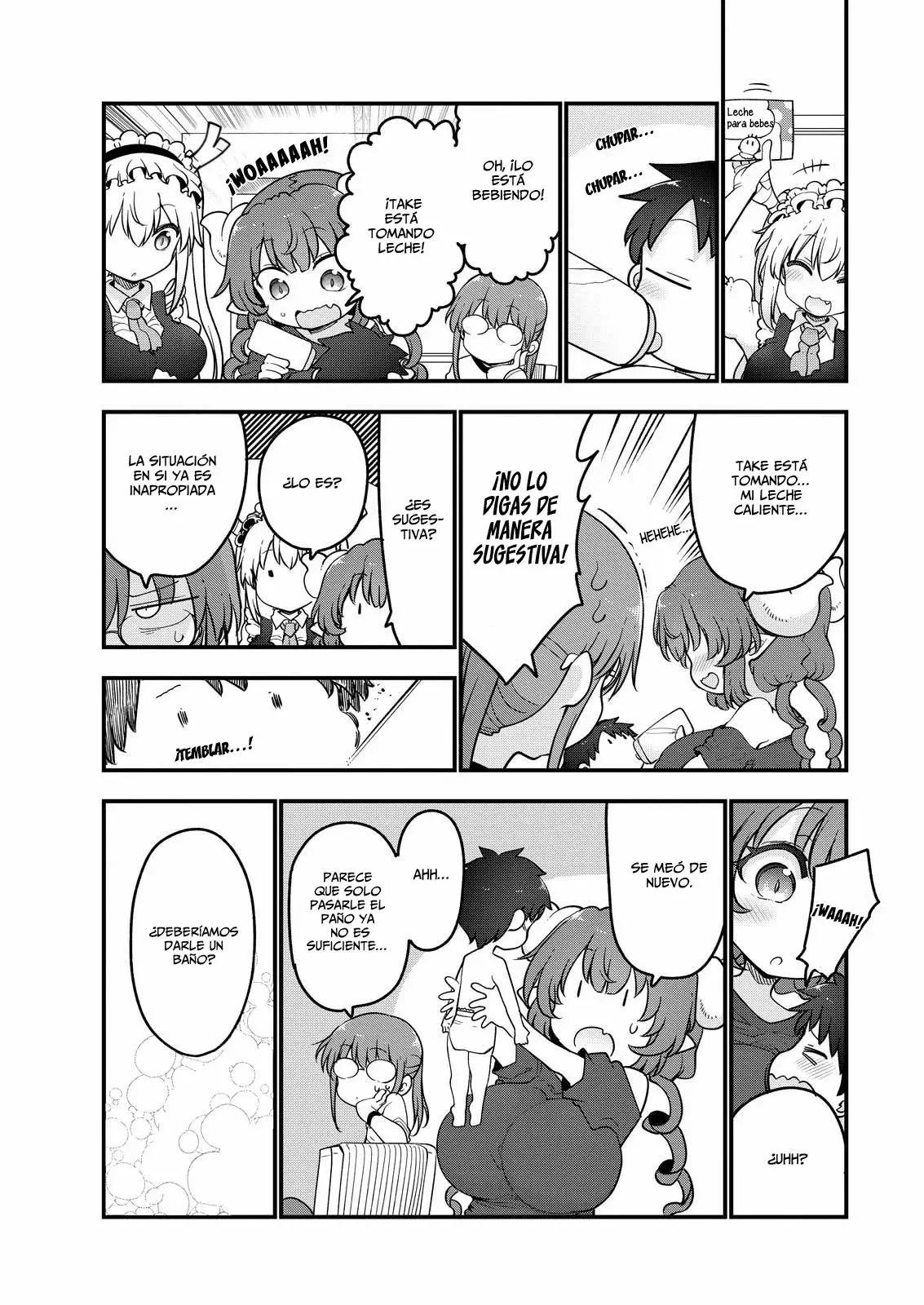 Kobayashi-san Chi no Maid Dragon Capítulo 156 - Página 10 en español