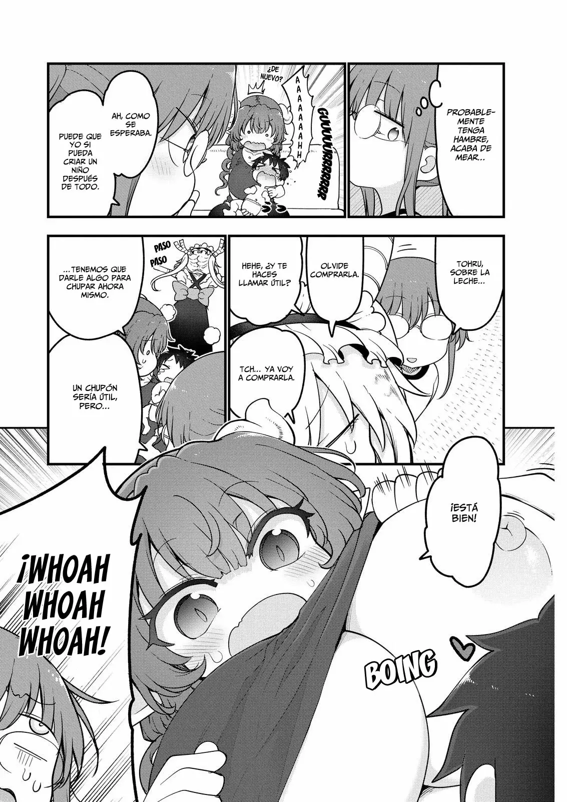 Kobayashi-san Chi no Maid Dragon Capítulo 156 - Página 7 en español