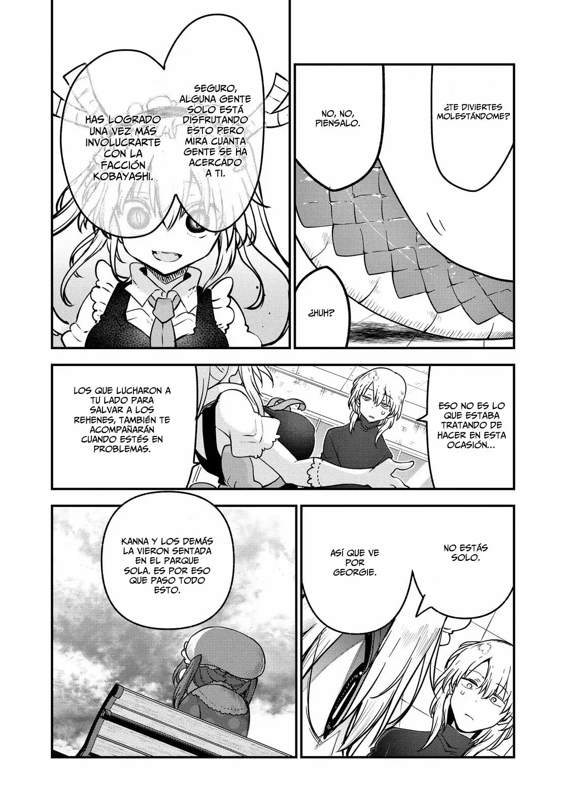 Kobayashi-san Chi no Maid Dragon Capítulo 157 - Página 11 en español