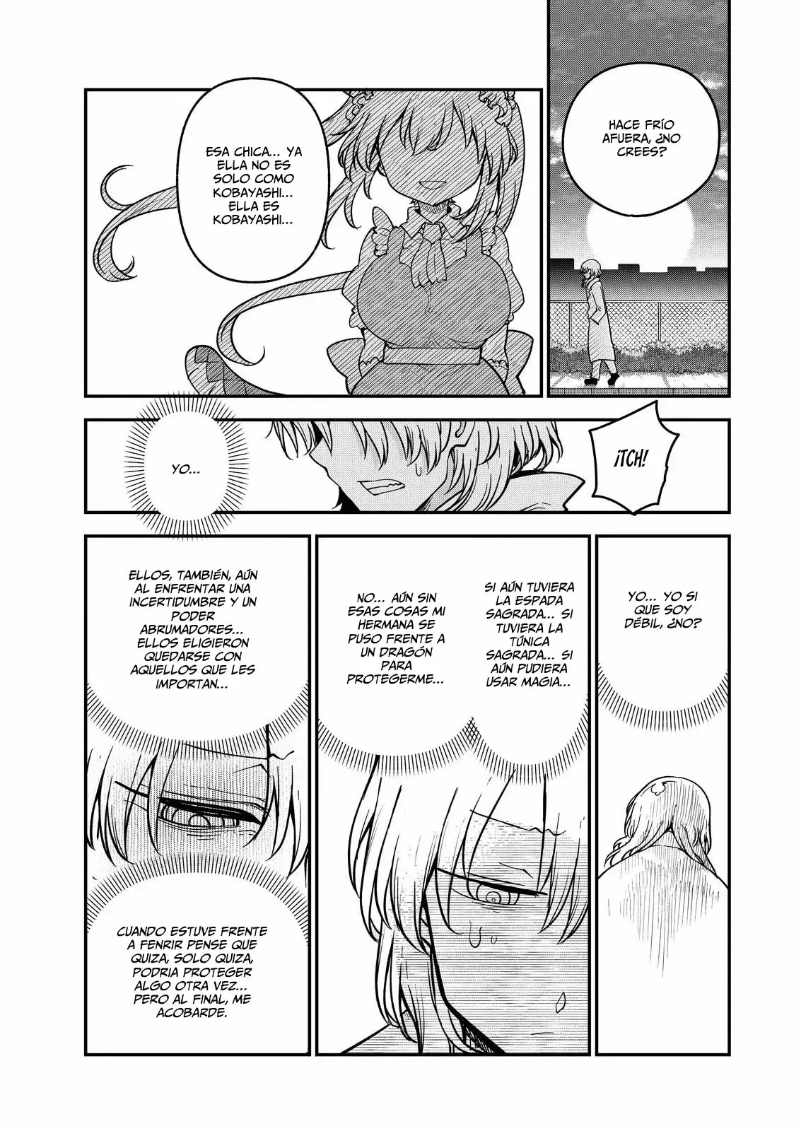 Kobayashi-san Chi no Maid Dragon Capítulo 157 - Página 12 en español