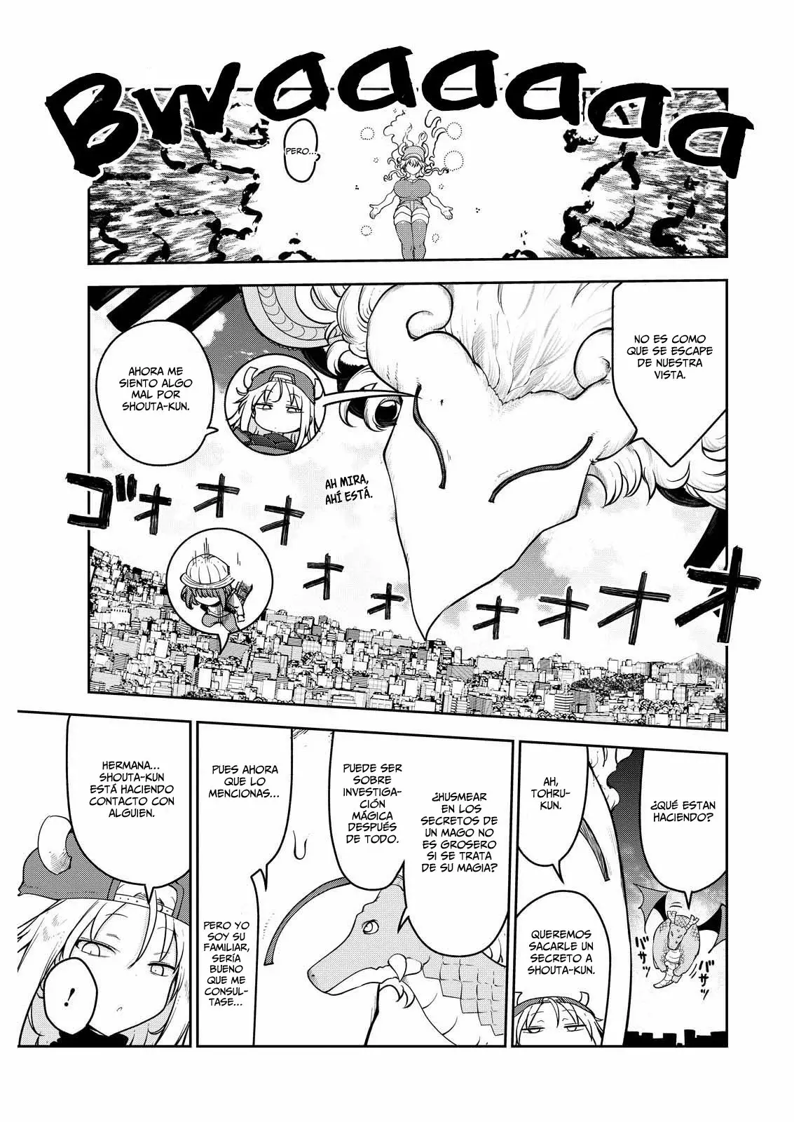 Kobayashi-san Chi no Maid Dragon Capítulo 159 - Página 10 en español