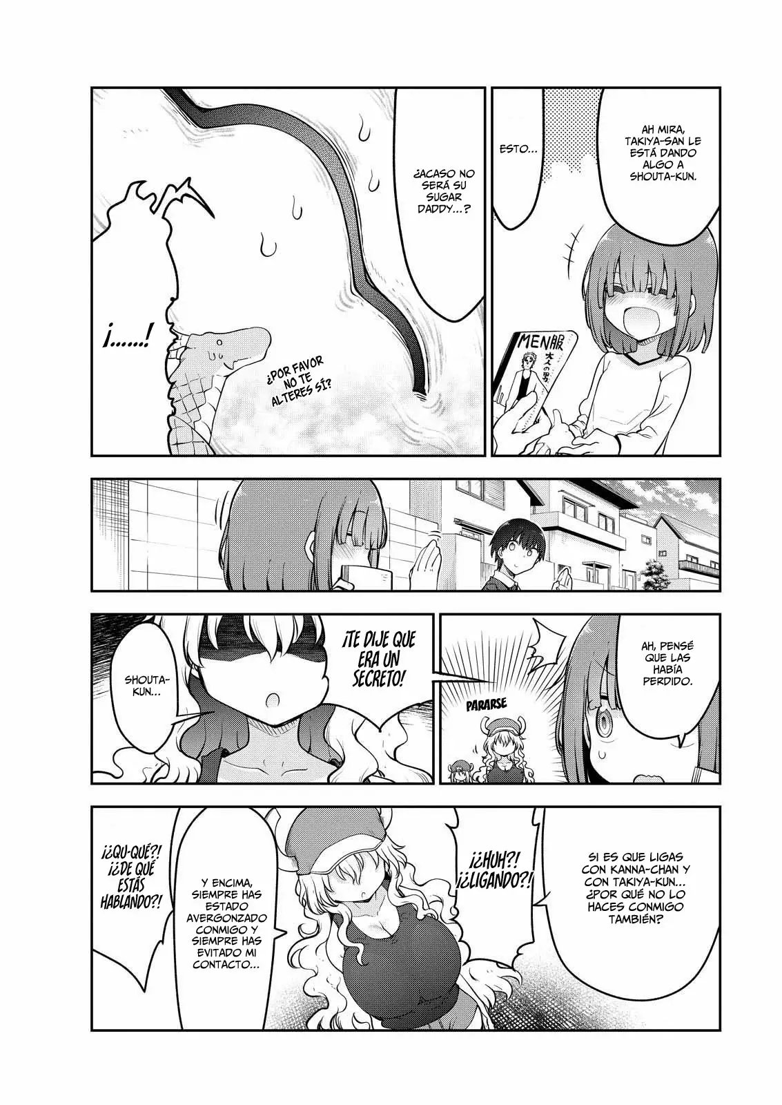 Kobayashi-san Chi no Maid Dragon Capítulo 159 - Página 12 en español