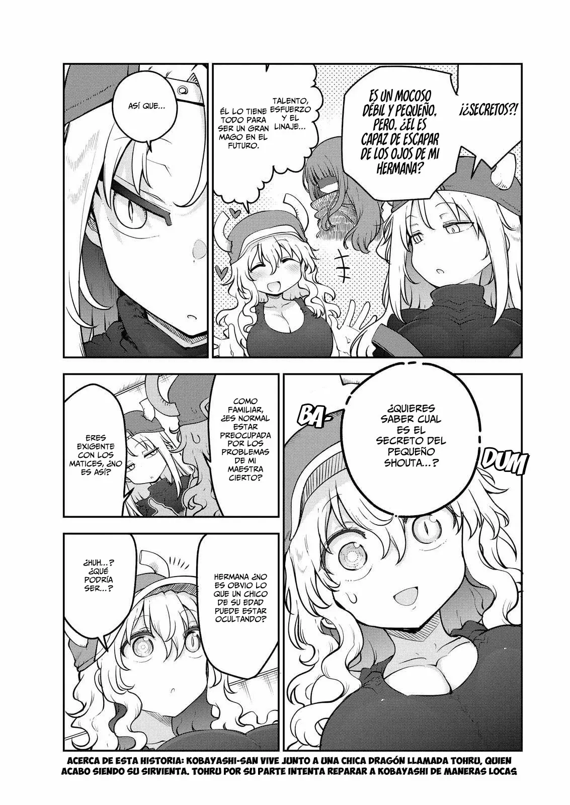 Kobayashi-san Chi no Maid Dragon Capítulo 159 - Página 4 en español