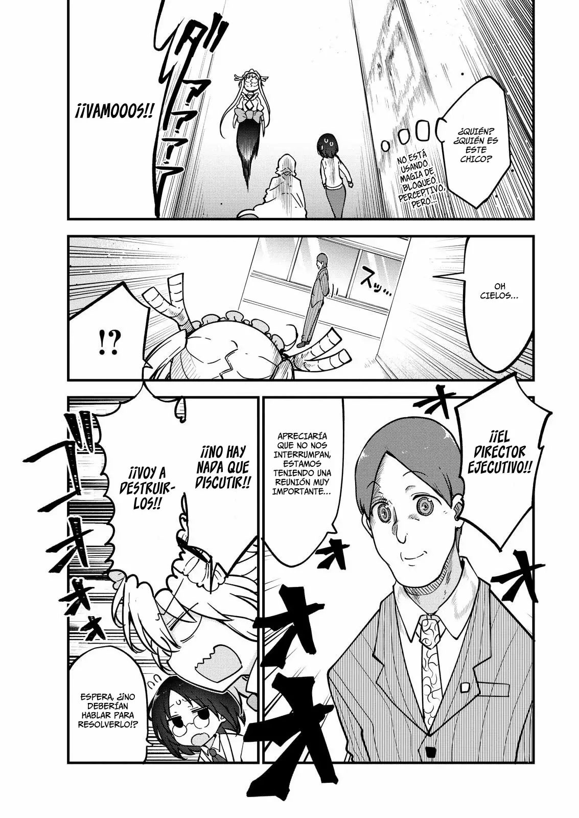 Kobayashi-san Chi no Maid Dragon Capítulo 161 - Página 12 en español