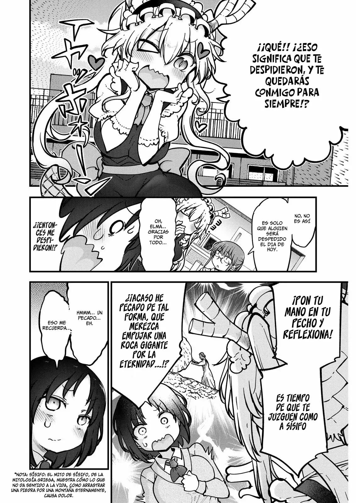 Kobayashi-san Chi no Maid Dragon Capítulo 161 - Página 3 en español