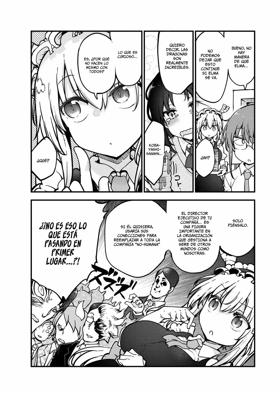Kobayashi-san Chi no Maid Dragon Capítulo 161 - Página 6 en español