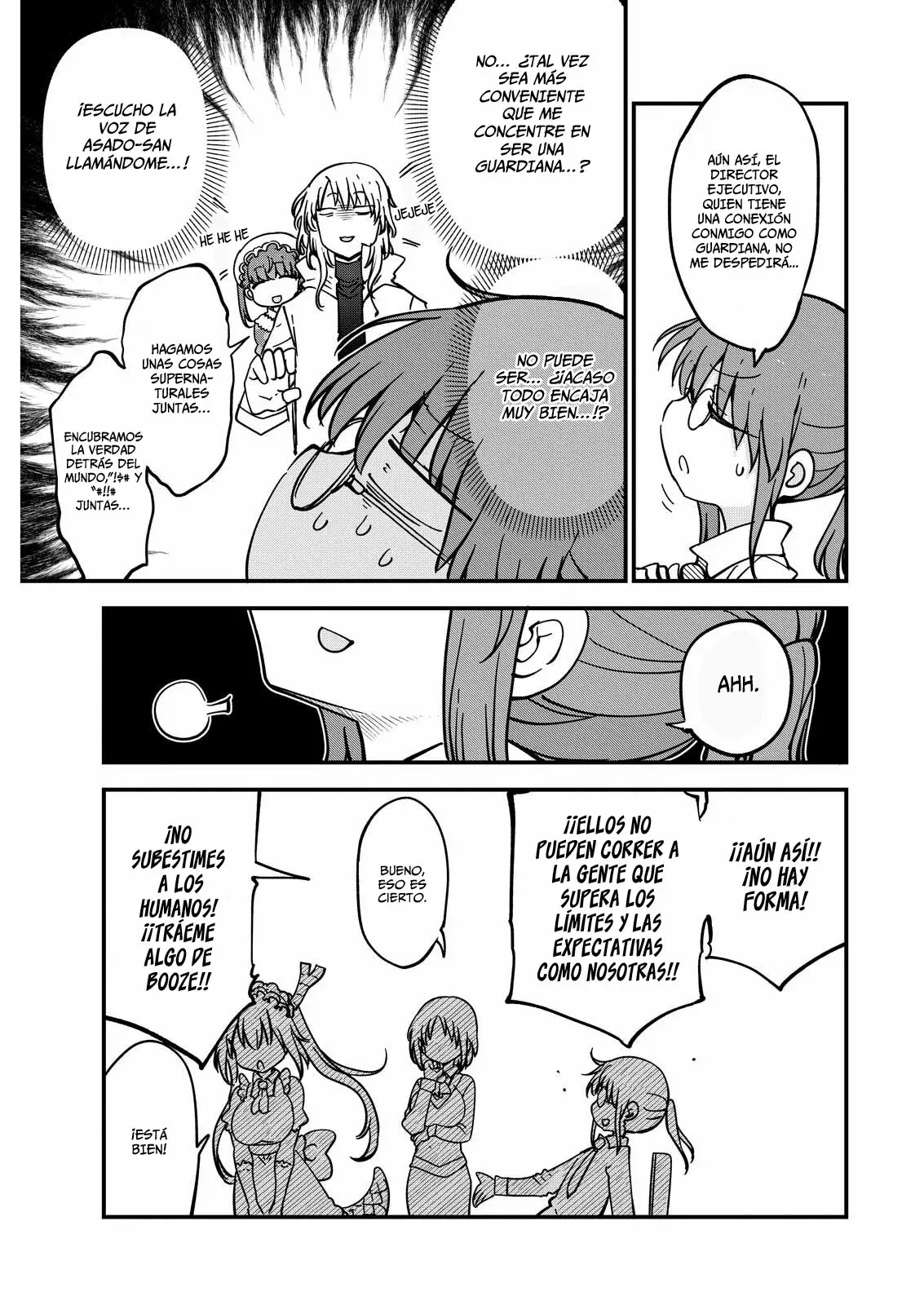 Kobayashi-san Chi no Maid Dragon Capítulo 161 - Página 8 en español