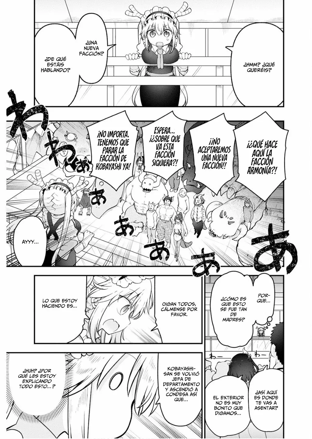 Kobayashi-san Chi no Maid Dragon Capítulo 162 - Página 10 en español
