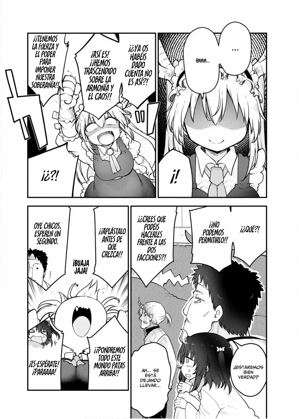 Kobayashi-san Chi no Maid Dragon Capítulo 162 - Página 11 en español