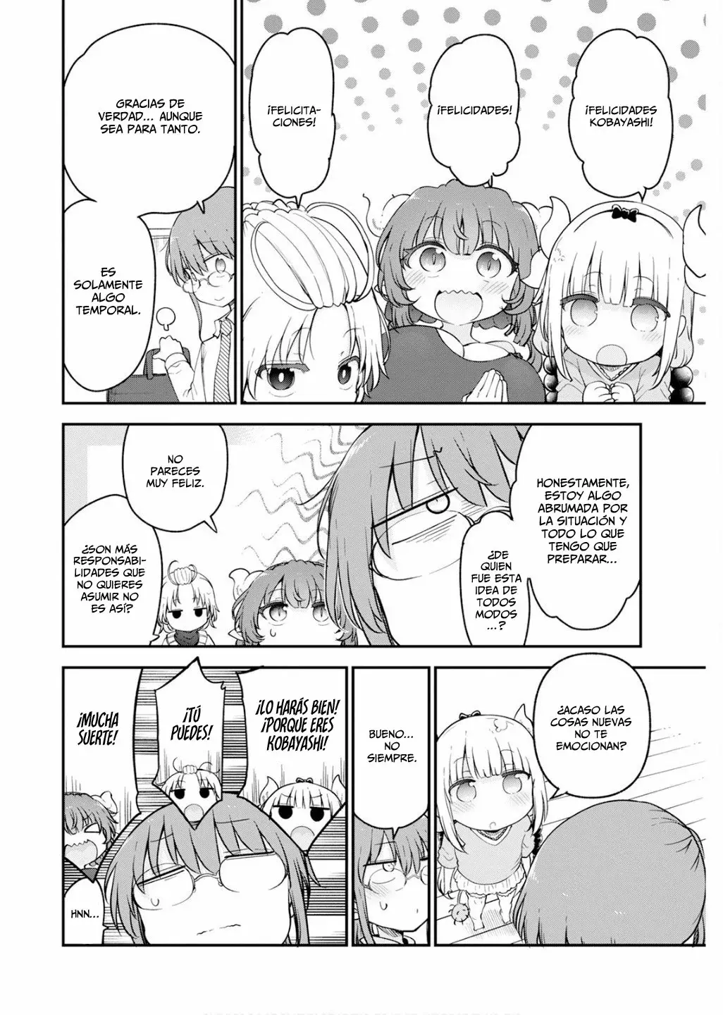Kobayashi-san Chi no Maid Dragon Capítulo 162 - Página 13 en español
