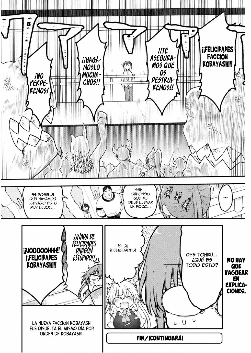 Kobayashi-san Chi no Maid Dragon Capítulo 162 - Página 15 en español