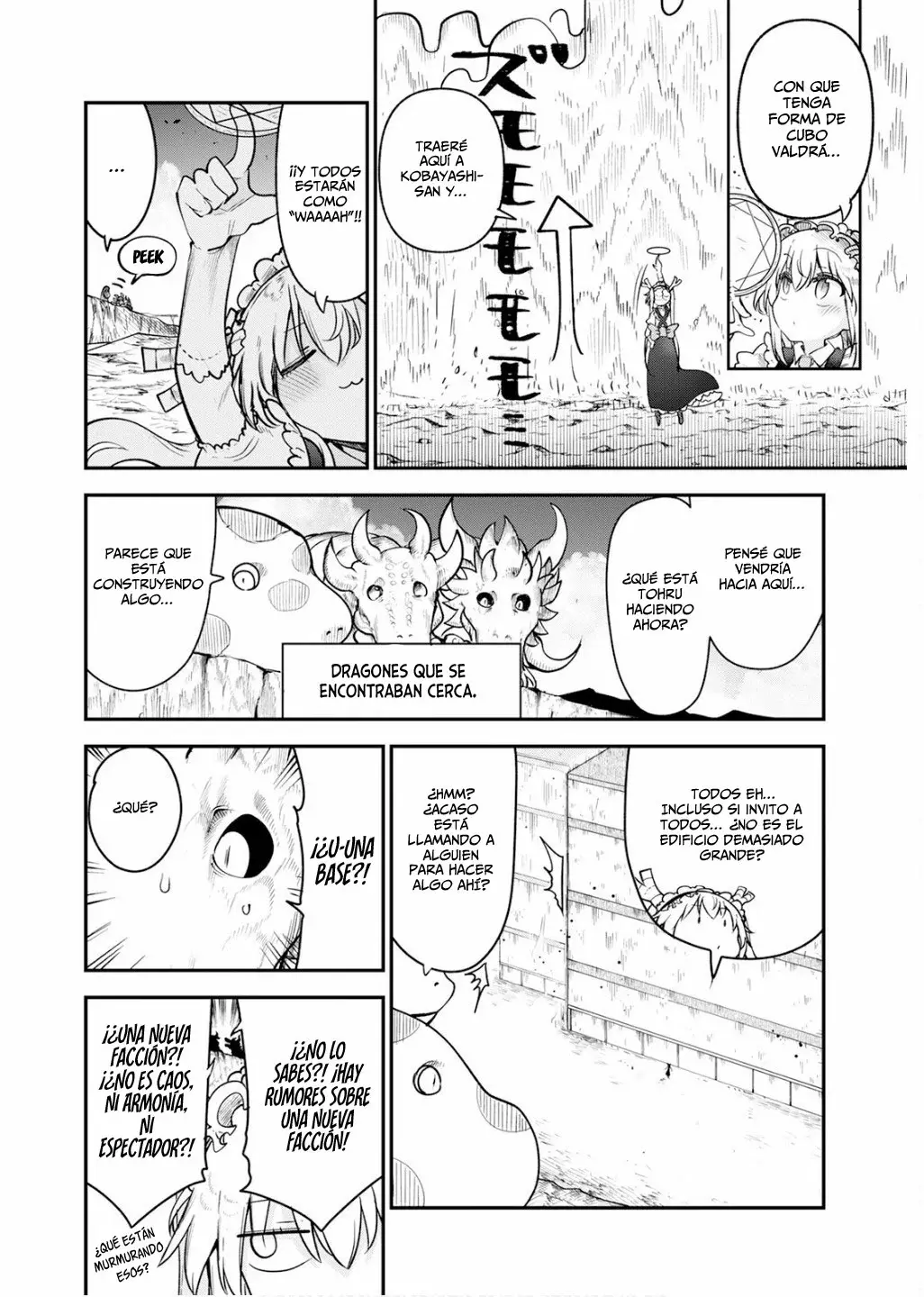 Kobayashi-san Chi no Maid Dragon Capítulo 162 - Página 7 en español