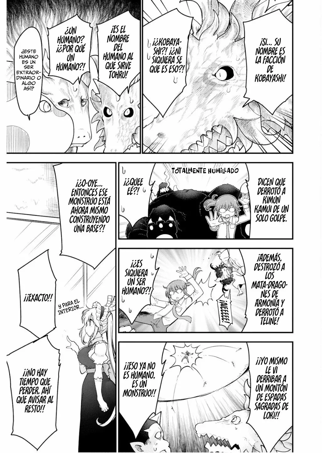 Kobayashi-san Chi no Maid Dragon Capítulo 162 - Página 8 en español