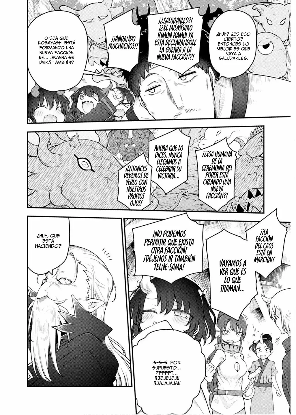 Kobayashi-san Chi no Maid Dragon Capítulo 162 - Página 9 en español