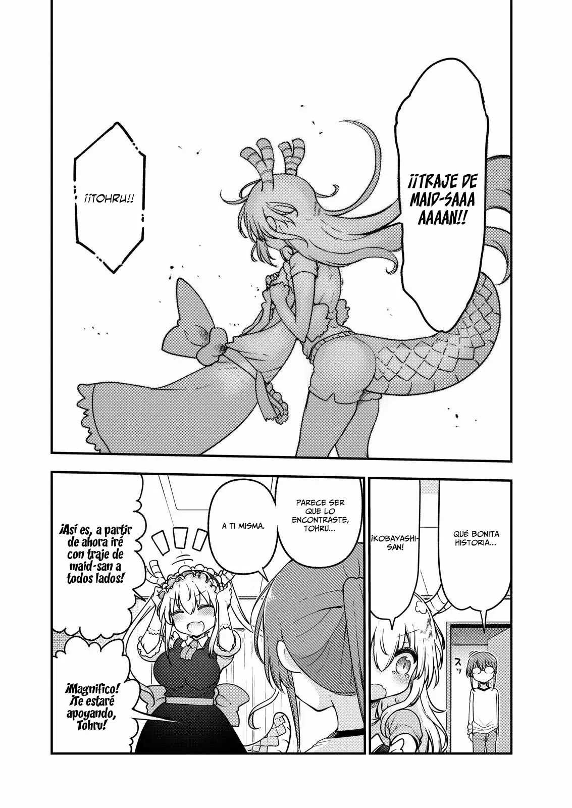 Kobayashi-san Chi no Maid Dragon Capítulo 164 - Página 15 en español