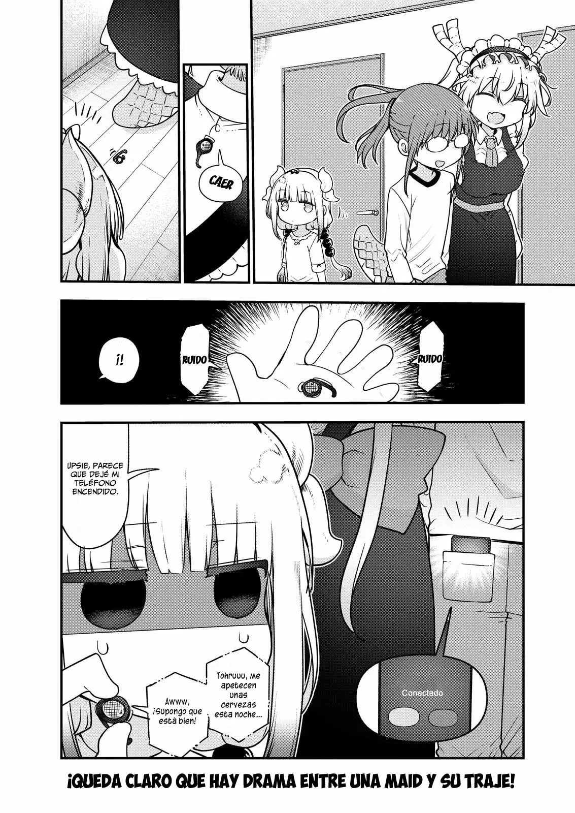 Kobayashi-san Chi no Maid Dragon Capítulo 164 - Página 16 en español