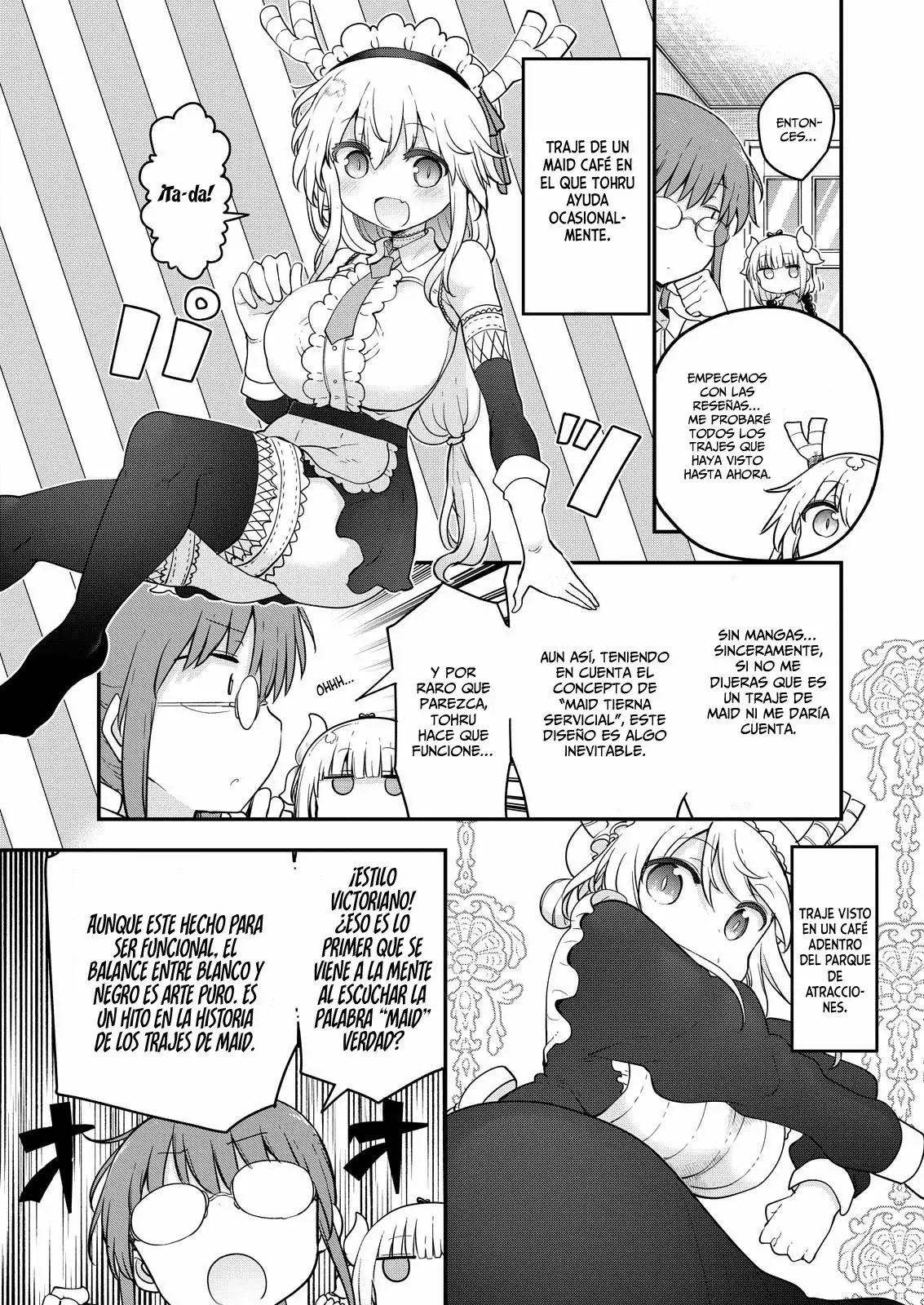 Kobayashi-san Chi no Maid Dragon Capítulo 164 - Página 6 en español