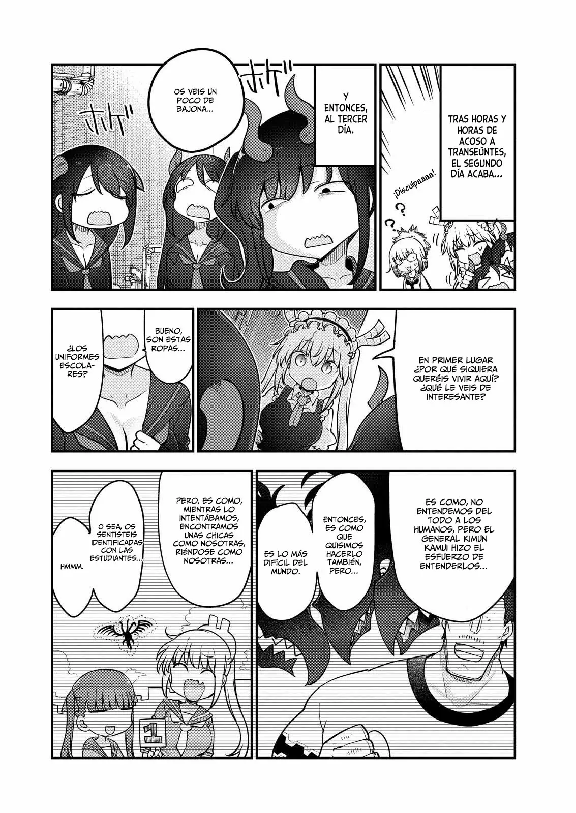 Kobayashi-san Chi no Maid Dragon Capítulo 165 - Página 11 en español