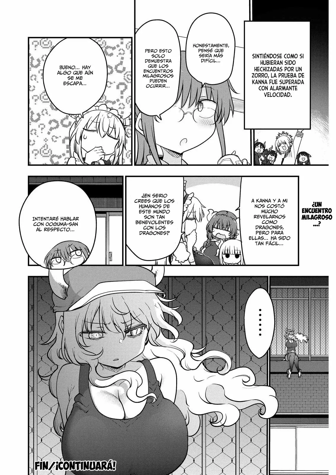 Kobayashi-san Chi no Maid Dragon Capítulo 165 - Página 15 en español