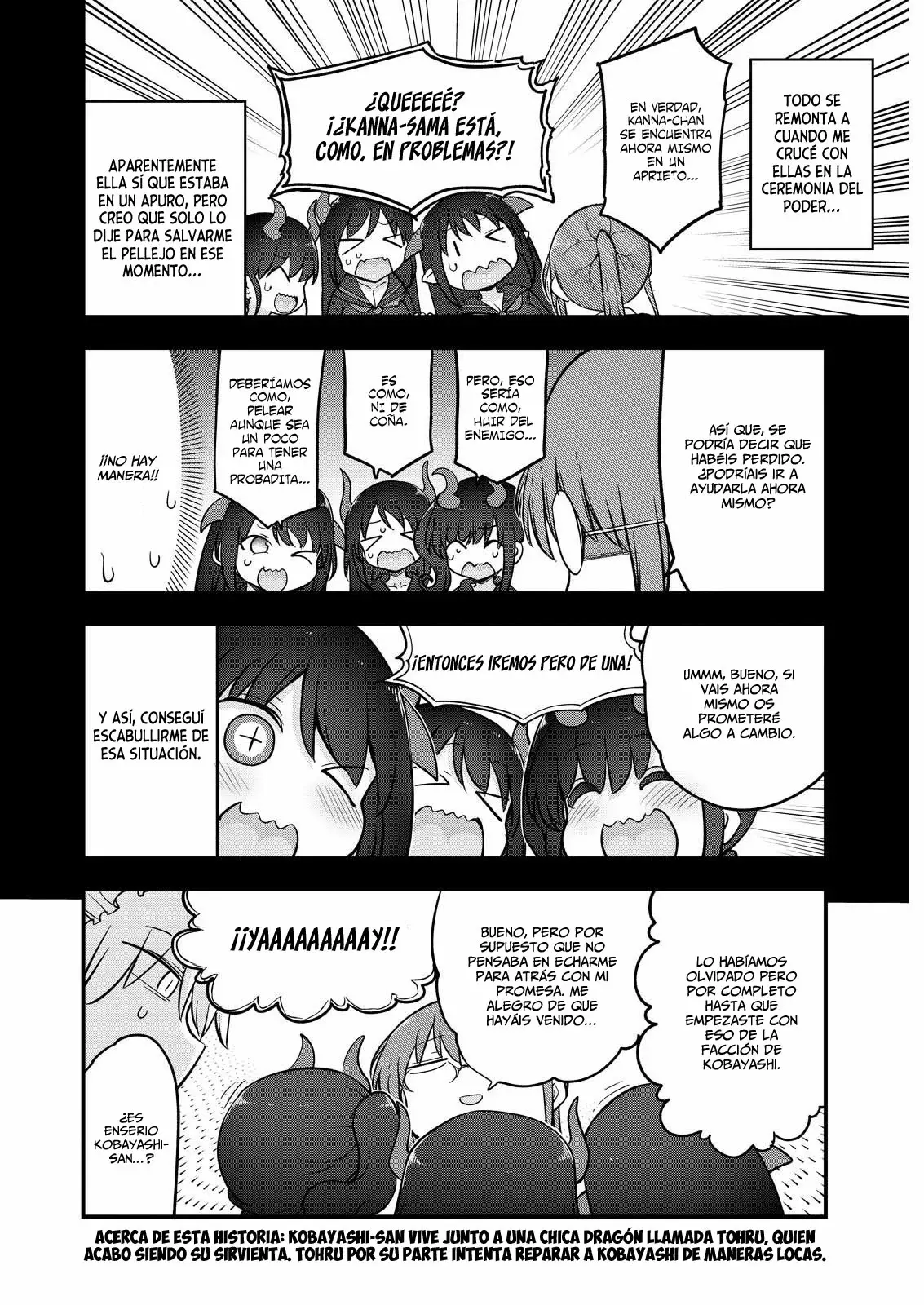 Kobayashi-san Chi no Maid Dragon Capítulo 165 - Página 3 en español