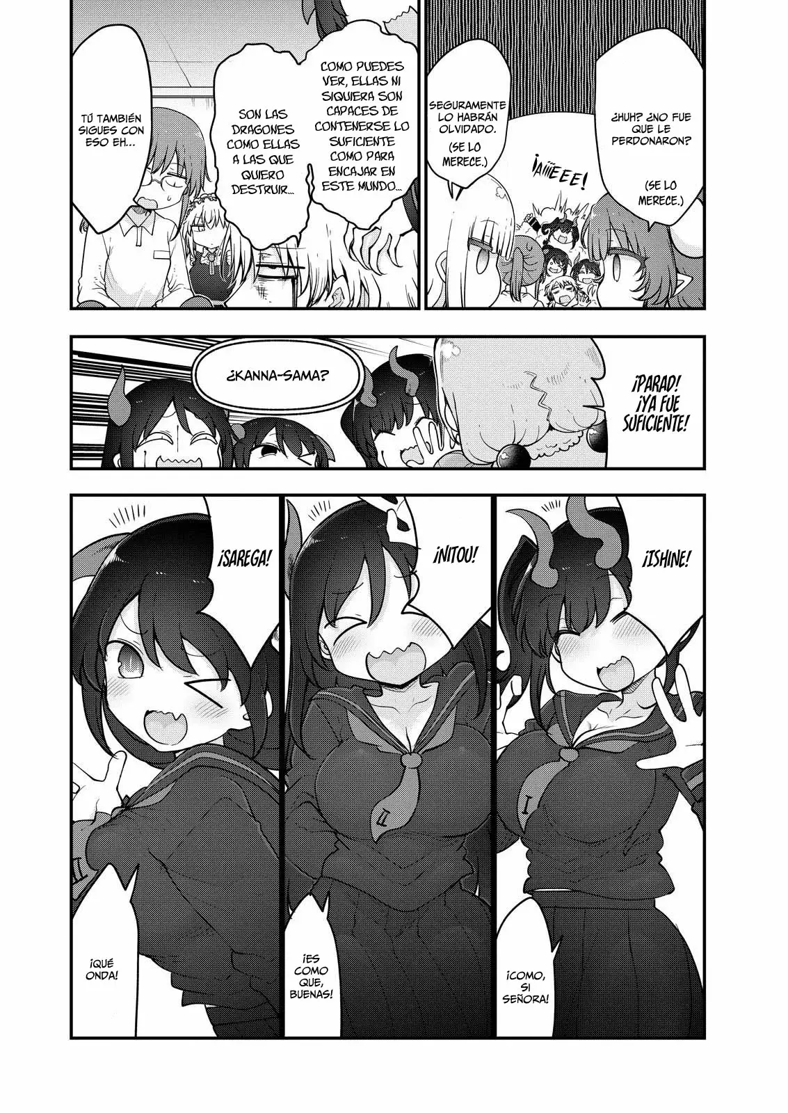 Kobayashi-san Chi no Maid Dragon Capítulo 165 - Página 5 en español