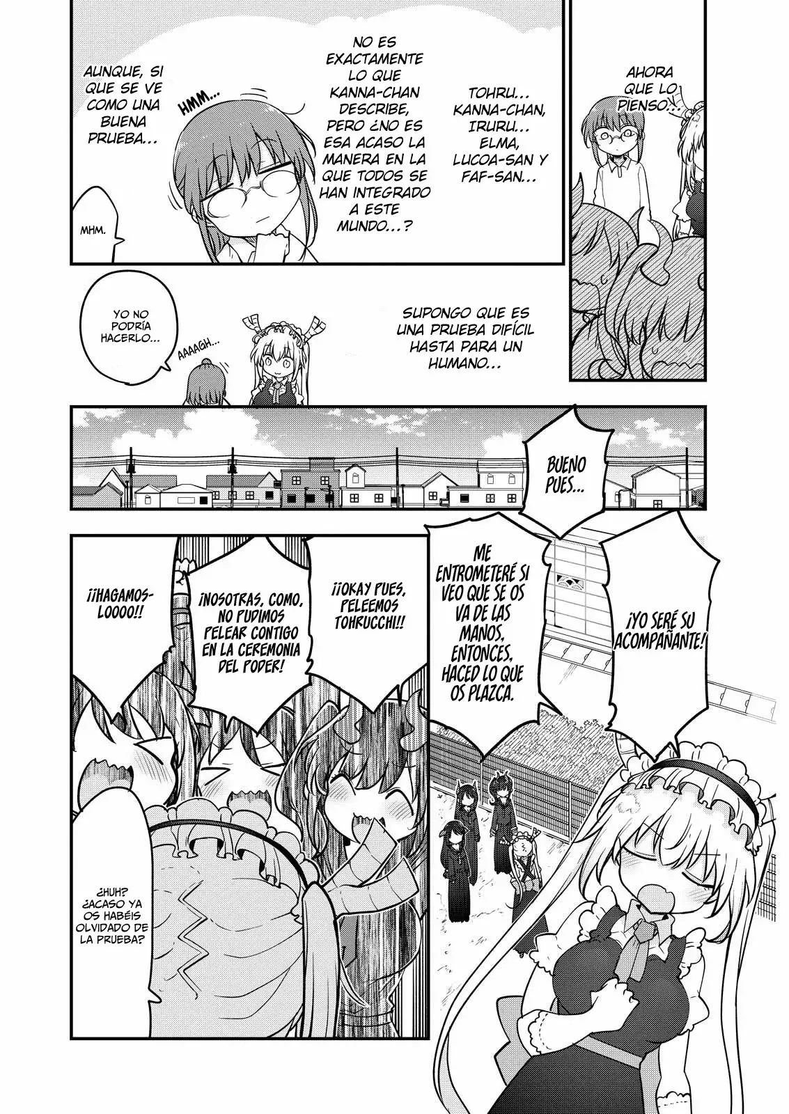 Kobayashi-san Chi no Maid Dragon Capítulo 165 - Página 7 en español