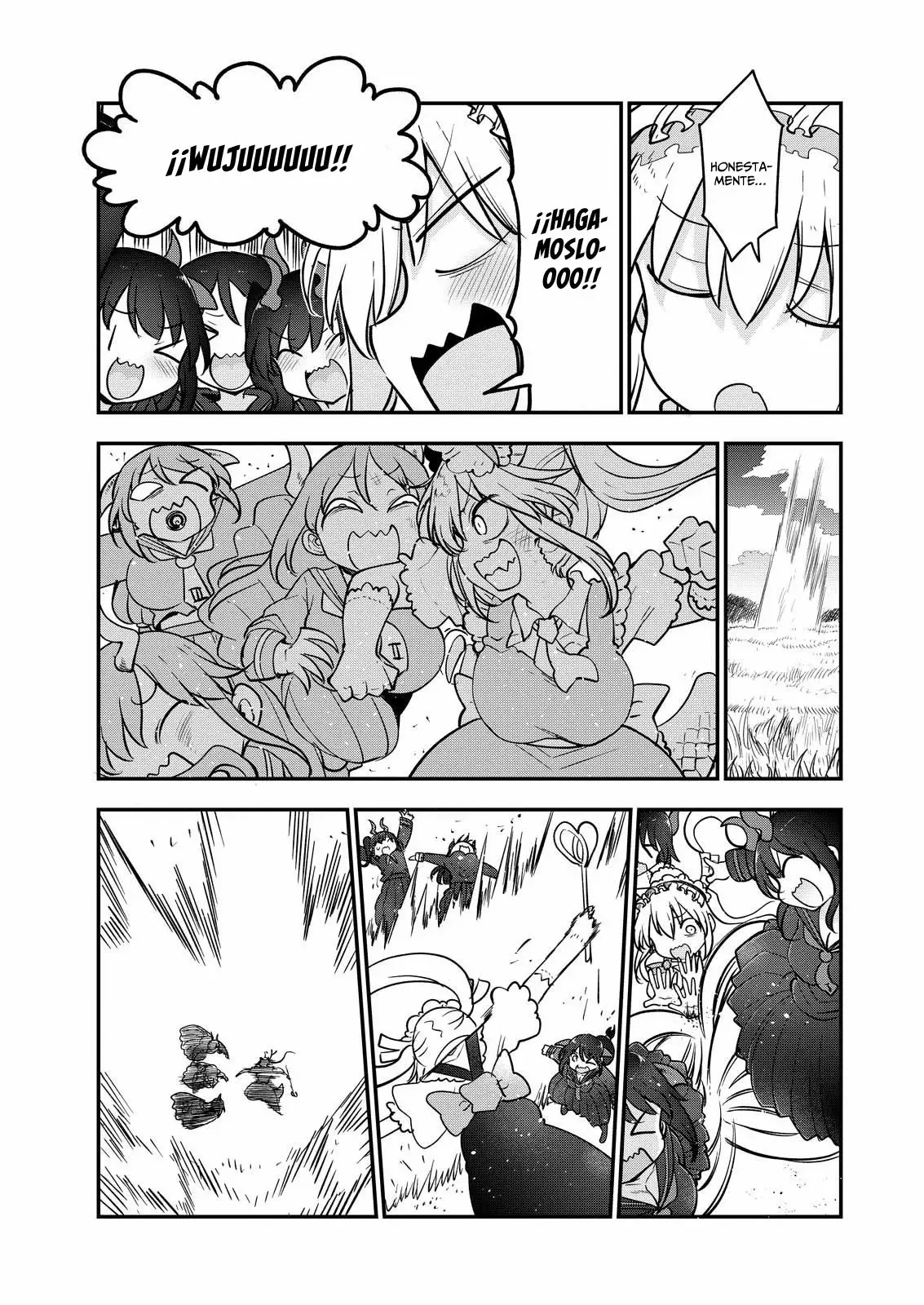 Kobayashi-san Chi no Maid Dragon Capítulo 165 - Página 8 en español