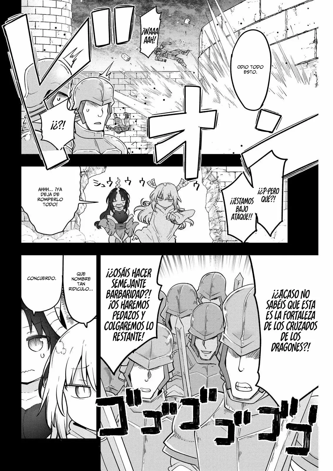 Kobayashi-san Chi no Maid Dragon Capítulo 166 - Página 11 en español