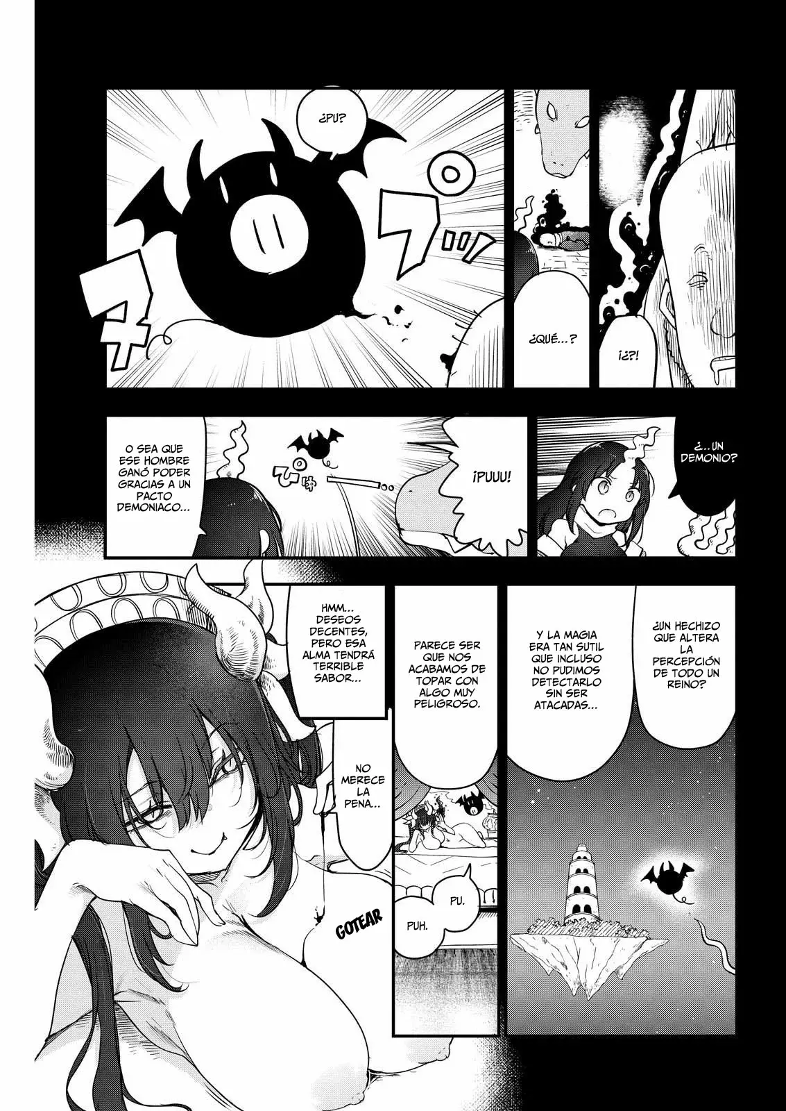 Kobayashi-san Chi no Maid Dragon Capítulo 166 - Página 14 en español