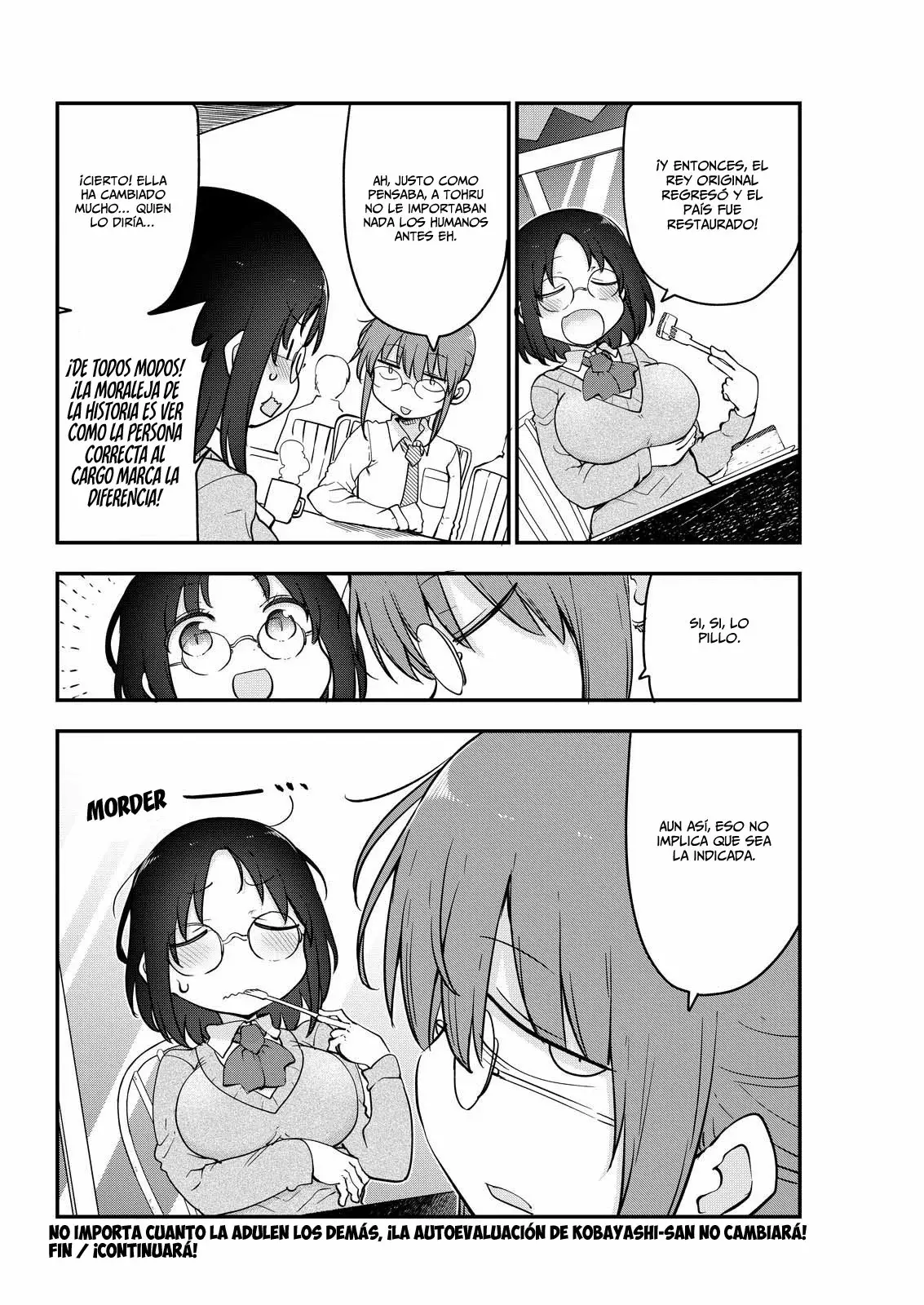 Kobayashi-san Chi no Maid Dragon Capítulo 166 - Página 15 en español