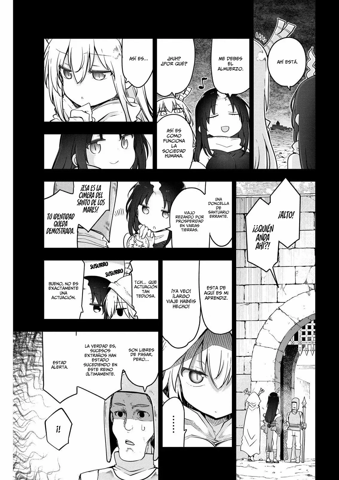Kobayashi-san Chi no Maid Dragon Capítulo 166 - Página 4 en español