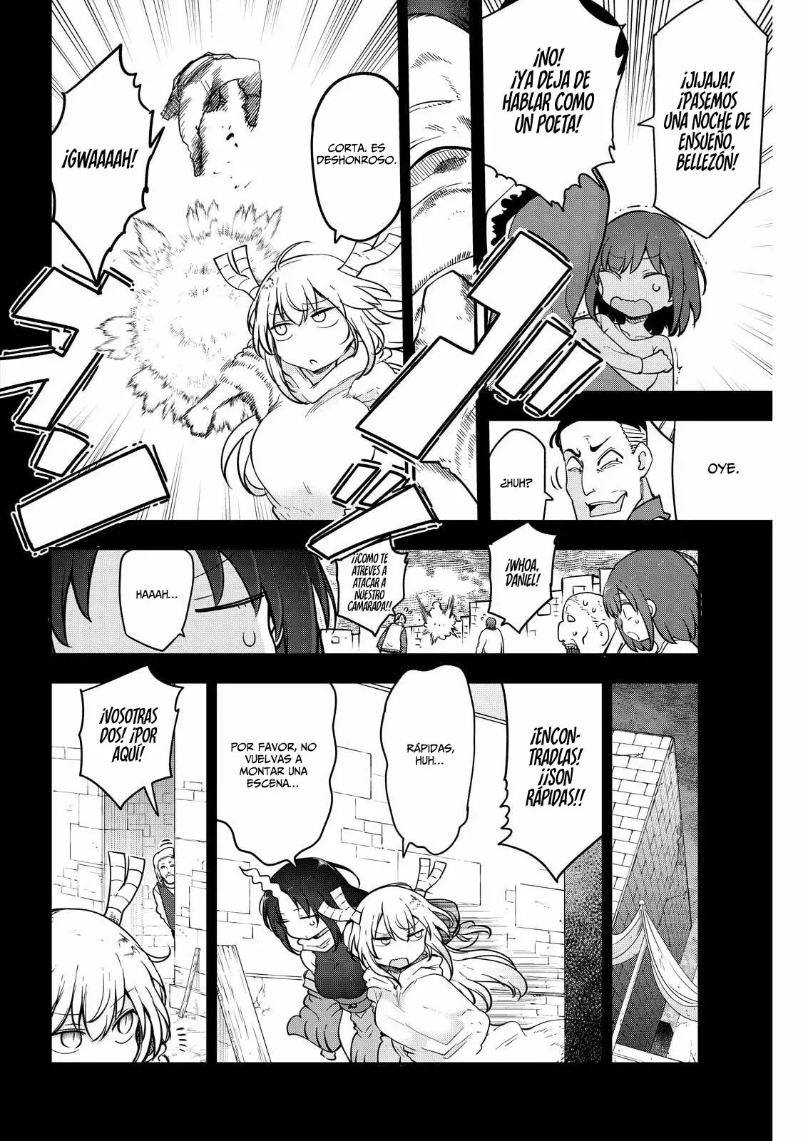 Kobayashi-san Chi no Maid Dragon Capítulo 166 - Página 7 en español