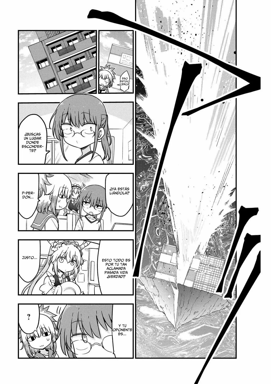 Kobayashi-san Chi no Maid Dragon Capítulo 169 - Página 11 en español